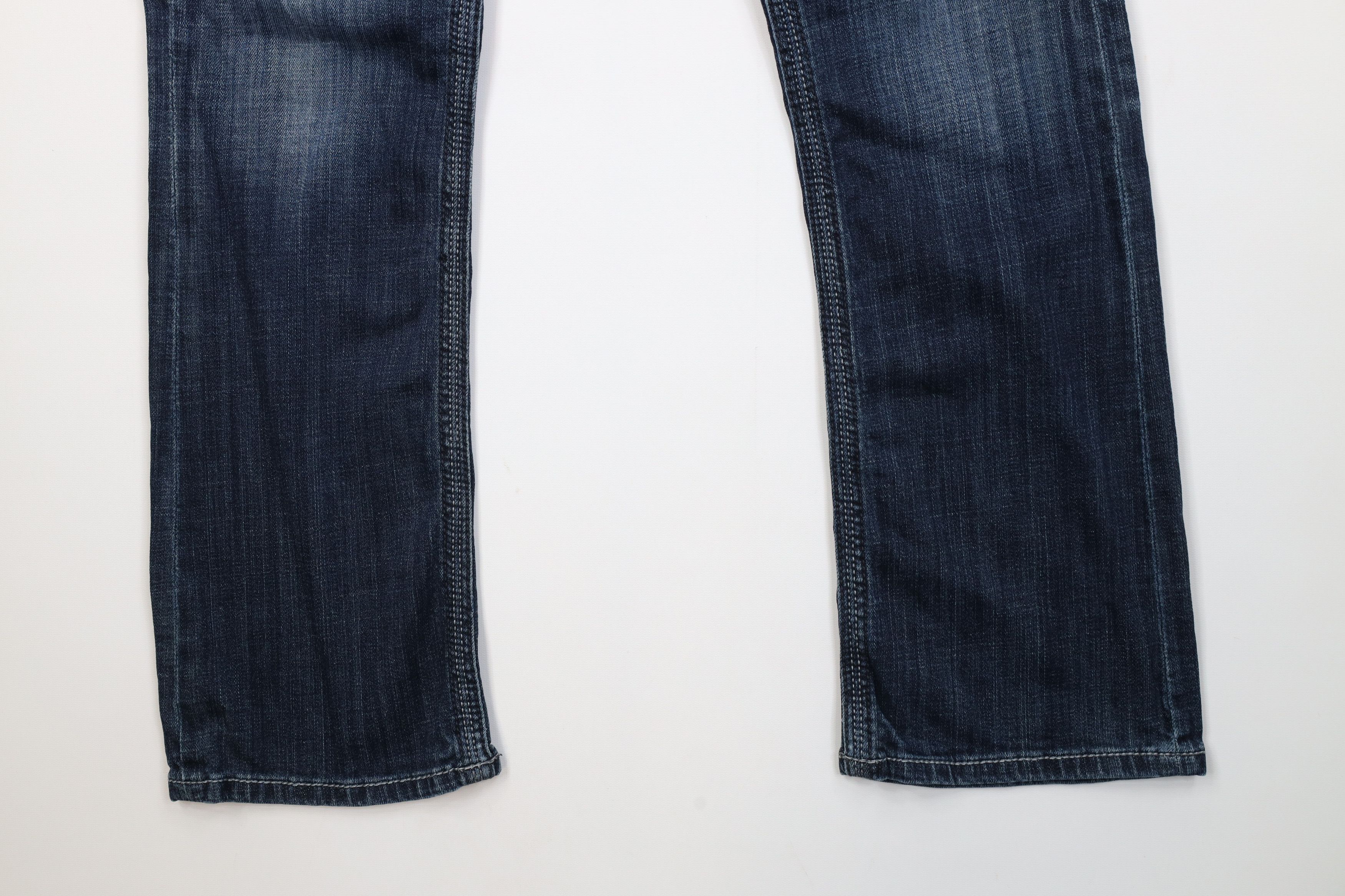 Vintage Buckle BKE Stitch Aiden Bootcut Denim Jeans Blue Stretch Size US 28 / EU 44 - 4 Thumbnail