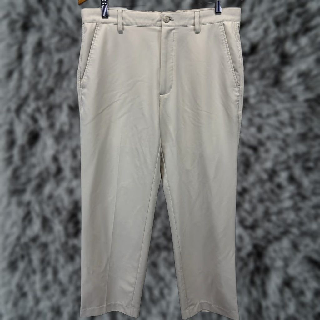 Footjoy FootJoy Performance Chino Pants Sz 34x30 (34x29) Men’s Beige Golf Size US 34 / EU 50 - 1 Thumbnail