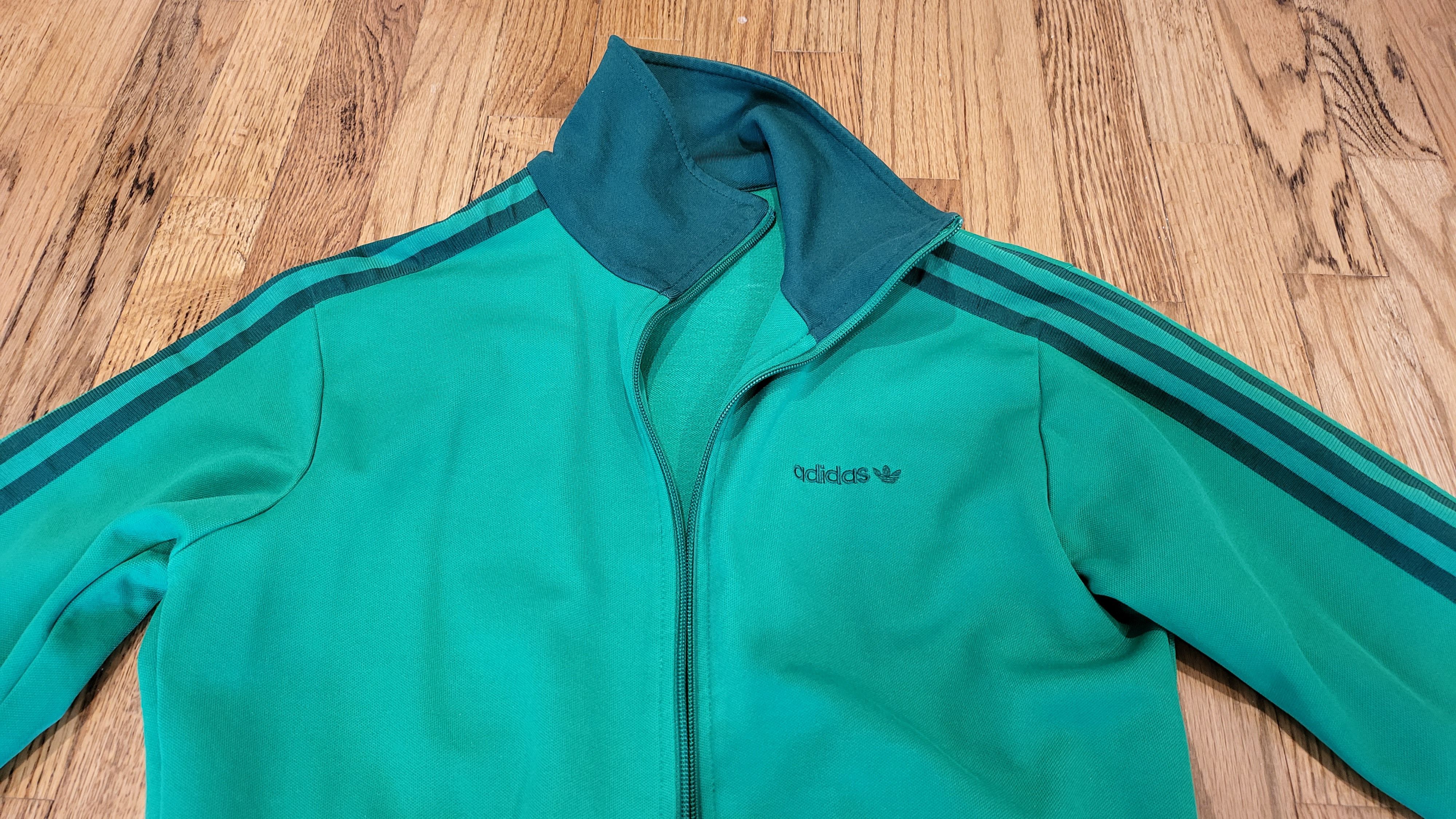 Adidas Adidas Early 2000s Vintage Track Jacket in Kelly Green Grailed