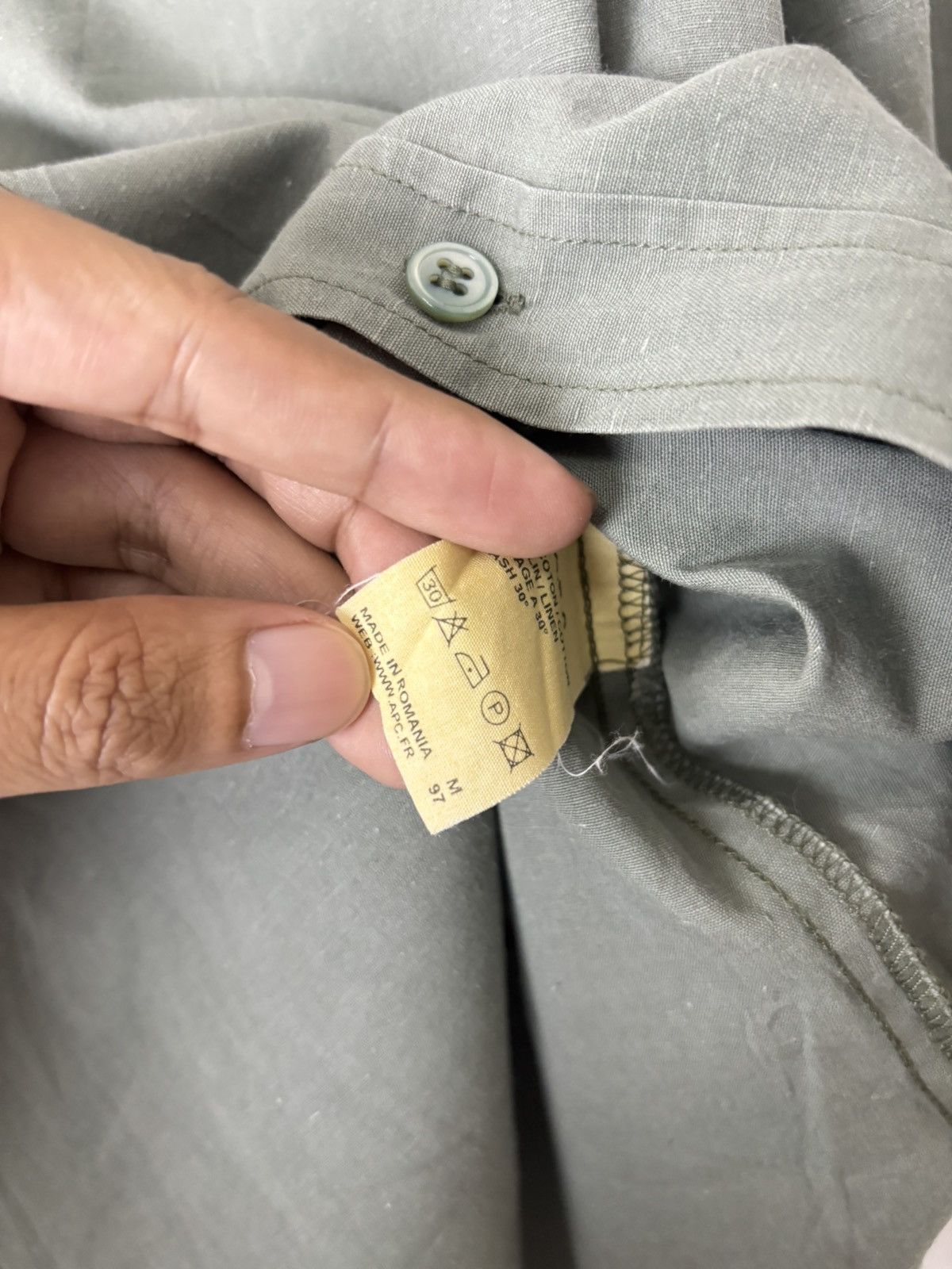 A.P.C. a.p.c shirt Size US S / EU 44-46 / 1 - 4 Thumbnail