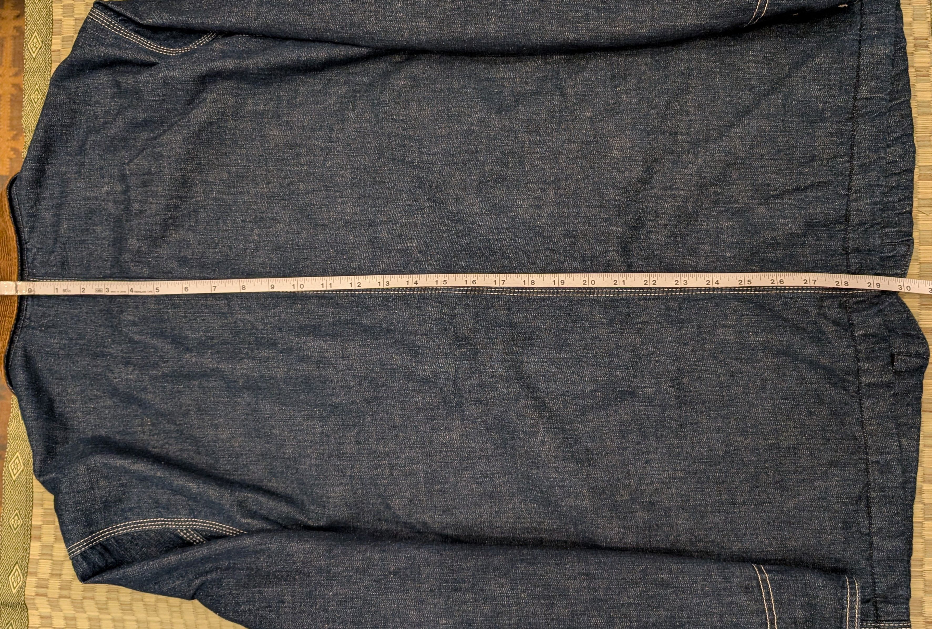 Wallace & Barnes Wallace & Barnes Wool Blanket Lined Denim Chore Coat Size US L / EU 52-54 / 3 - 7 Thumbnail