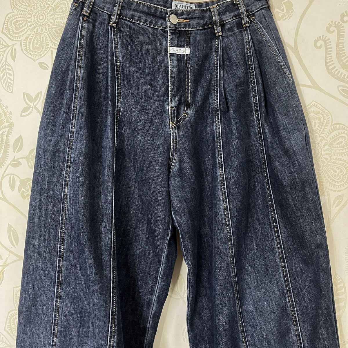 Marithe + Francois Girbaud Marithe Francois Girbaud MFG Baggy Denim Pants Size US 28 / EU 44 - 14 Thumbnail
