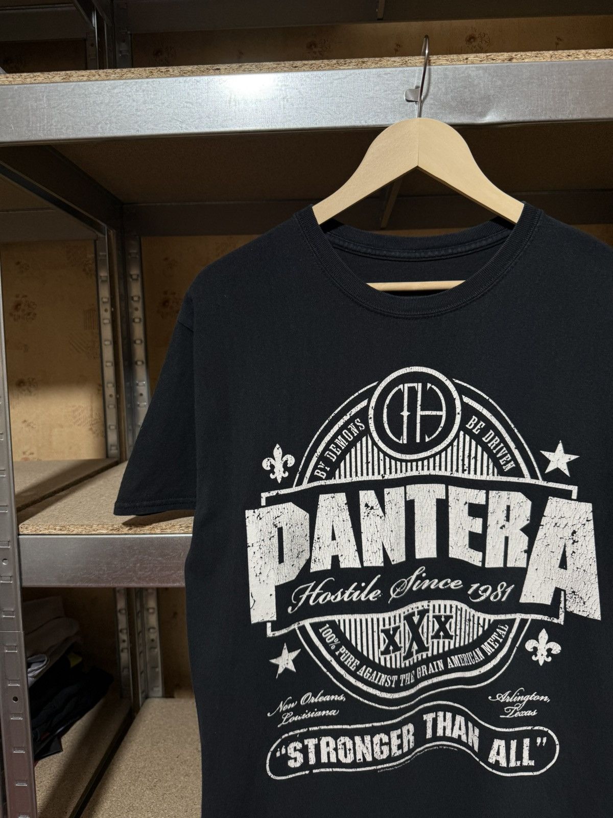 Band Tees × Vintage Vintage 2013 Pantera Stronger Than All Rock Band T-Shirt Y2K Size US L / EU 52-54 / 3 - 3 Thumbnail