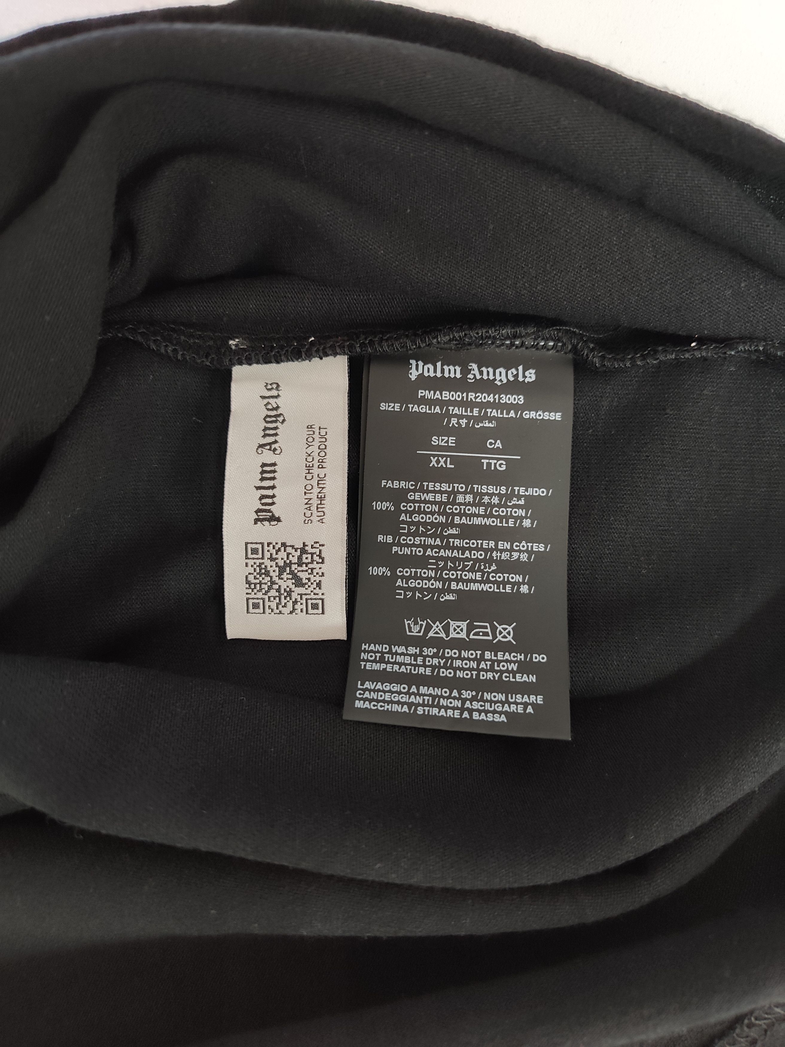 Palm Angels Paml Angels "Curved Logo Over" Size US XXL / EU 58 / 5 - 6 Thumbnail
