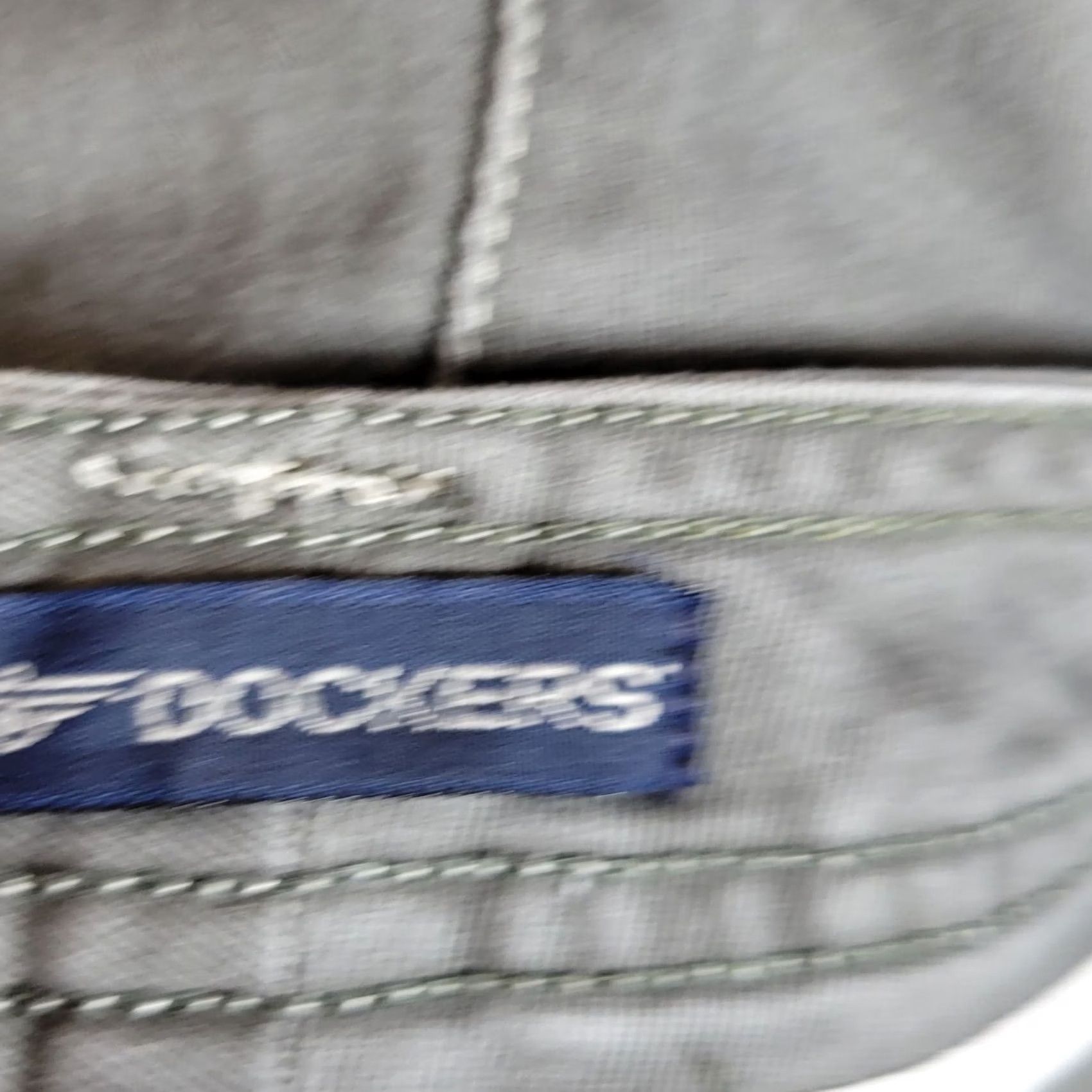 Dockers Dockers Cargo Shorts Womens Size M Gray Cotton Blend Size 32" / US 10 / IT 46 - 4 Thumbnail