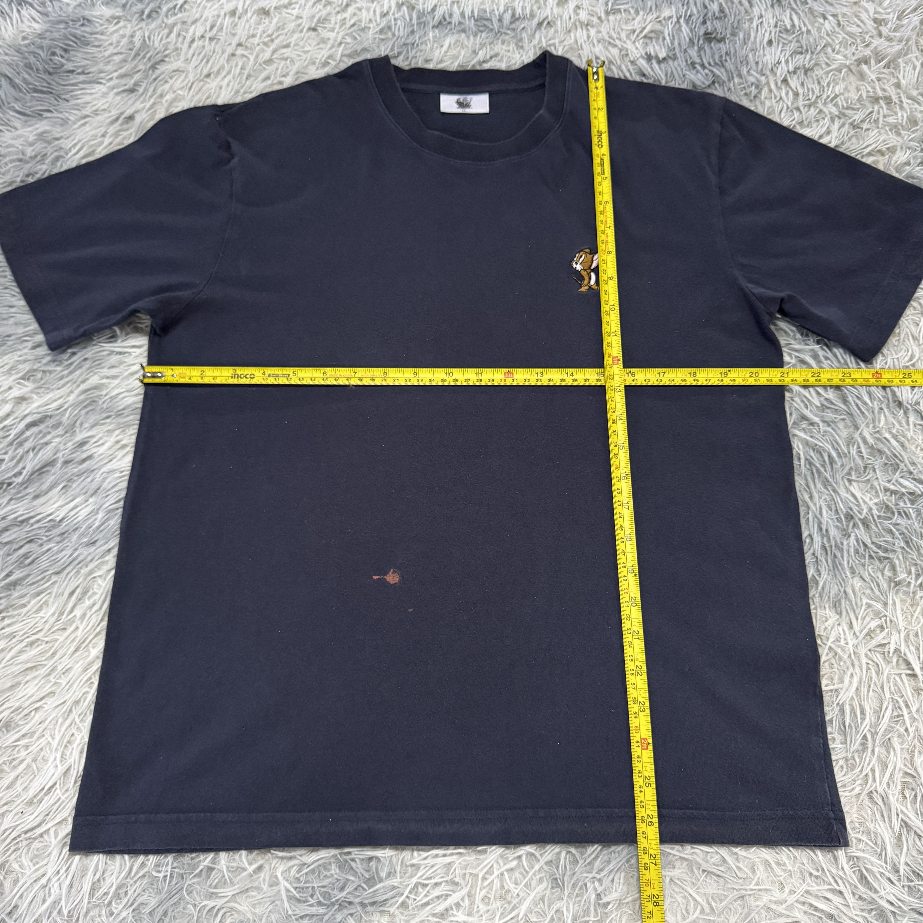 Vintage Tom & Jerry Big Logo Backhit Tshirt Sunfaded Size US L / EU 52-54 / 3 - 5 Thumbnail
