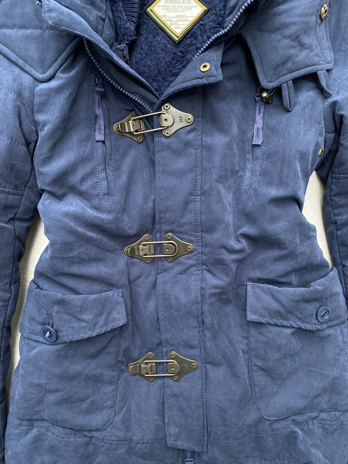 SLY Sly Fur Hood Fireman Clasp Closure Parka Size S / US 4 / IT 40 - 7 Thumbnail