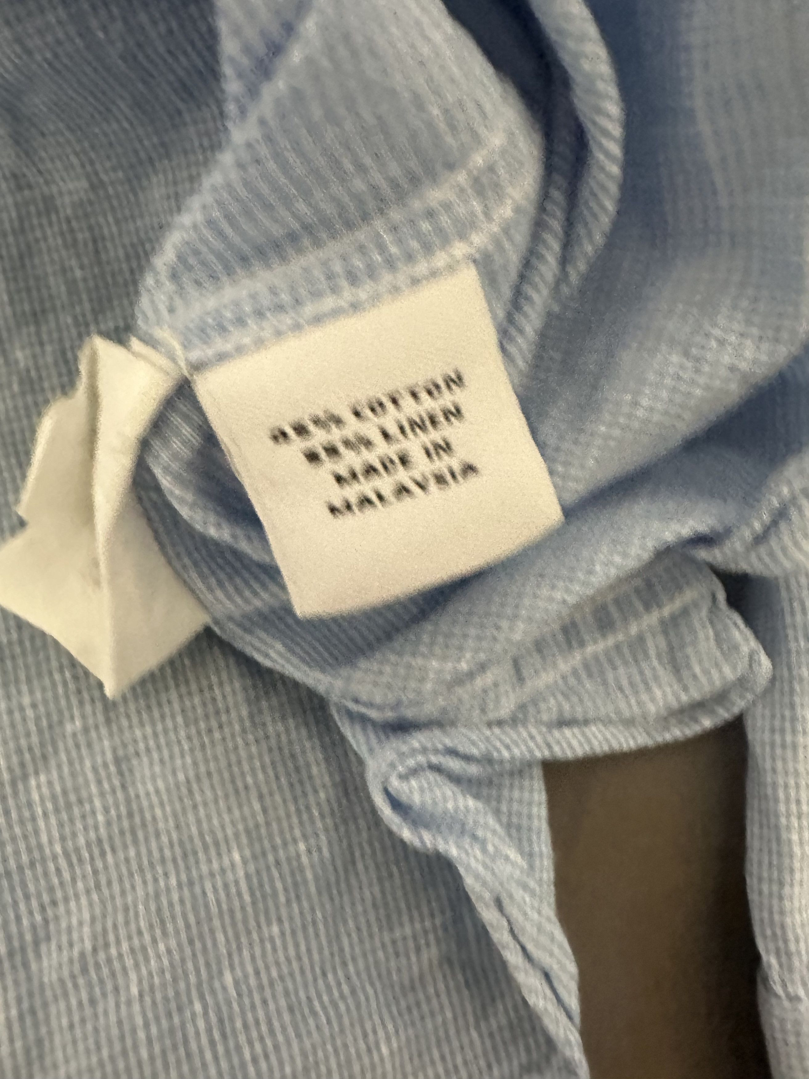 Proper Cloth Linen Micro-Houndstooth Size US S / EU 44-46 / 1 - 4 Thumbnail