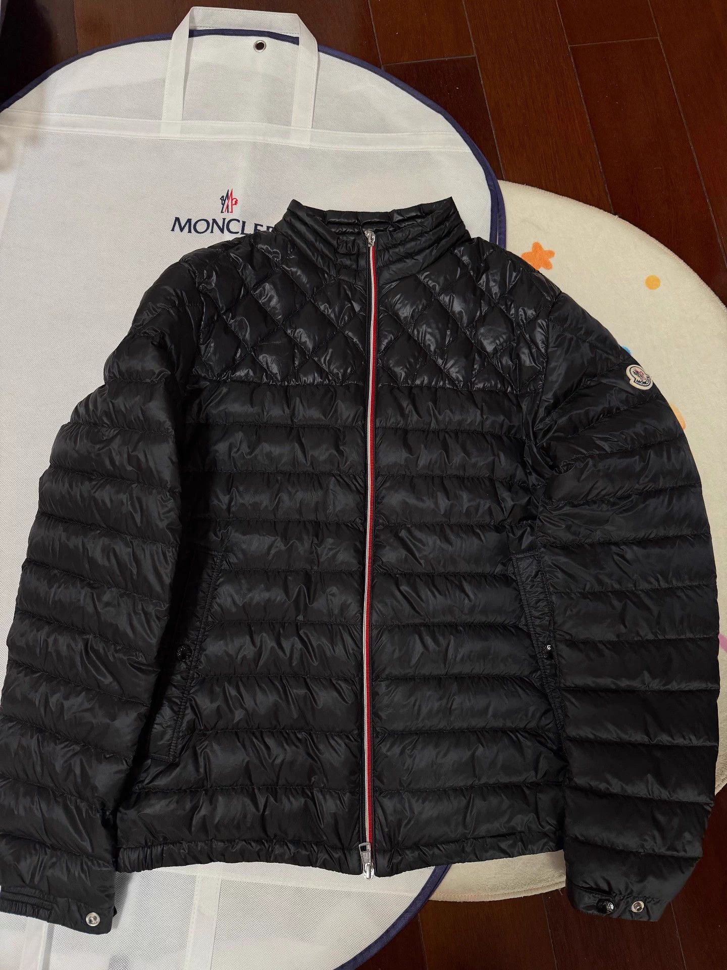 Moncler Moncler black down jacket size 4 new authentic Size US XL / EU 56 / 4 - 1 Thumbnail