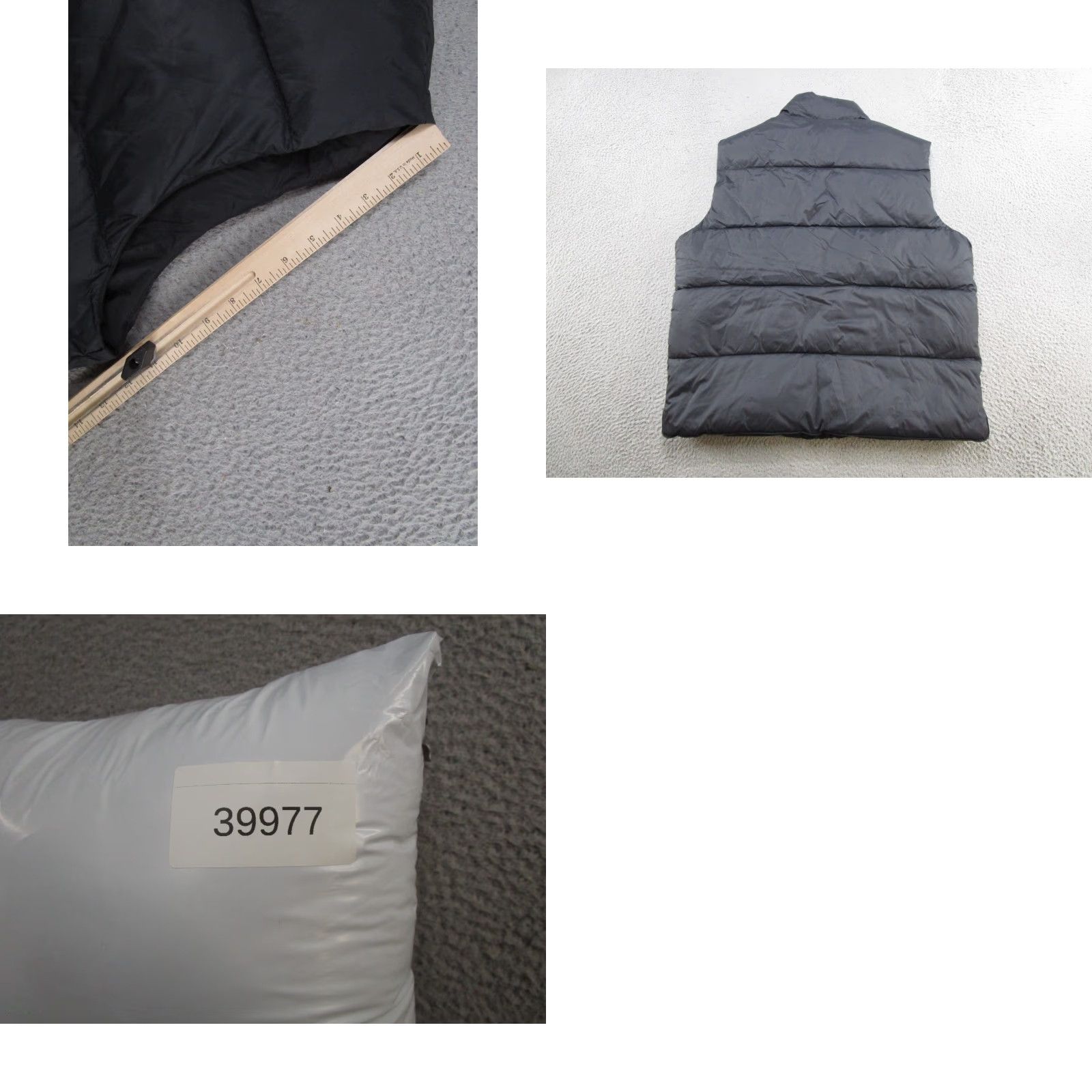 Old Navy Vintage Old Navy Vest Puffer Zip Snap Front Black XL Men’s Regular Size Pockets Warm Size US XL / EU 56 / 4 - 8 Thumbnail