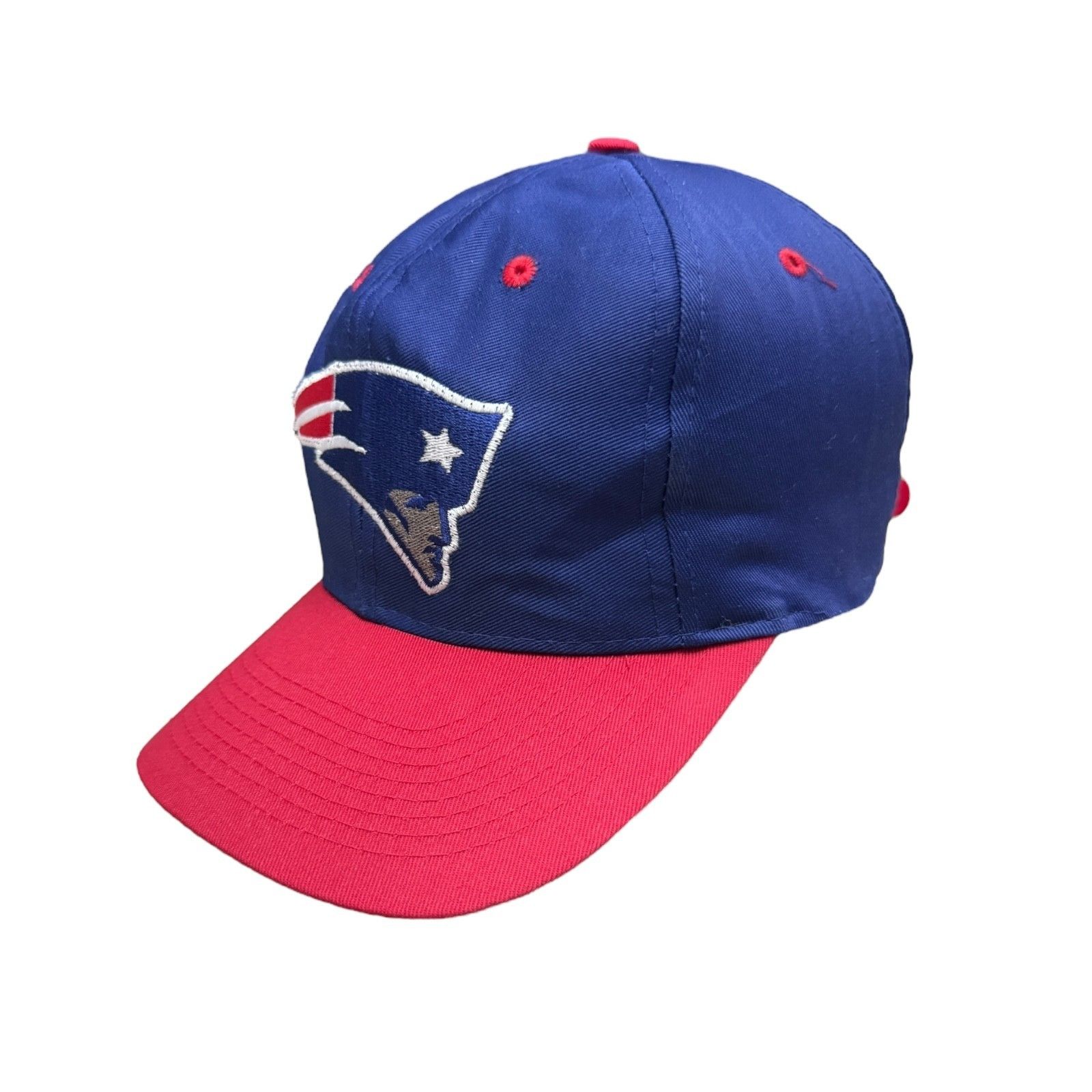 Logo 7 VINTAGE 90s New England Patriots NFL Logo7 Snapback Cap Hat Size ONE SIZE - 7 Thumbnail