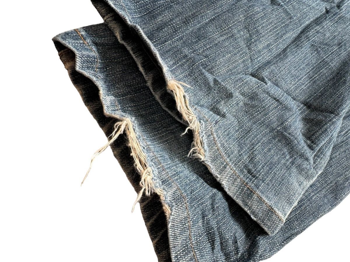 Edwin Vintage Edwin 503 Premium Distressed Jeans Size US 34 / EU 50 - 12 Thumbnail