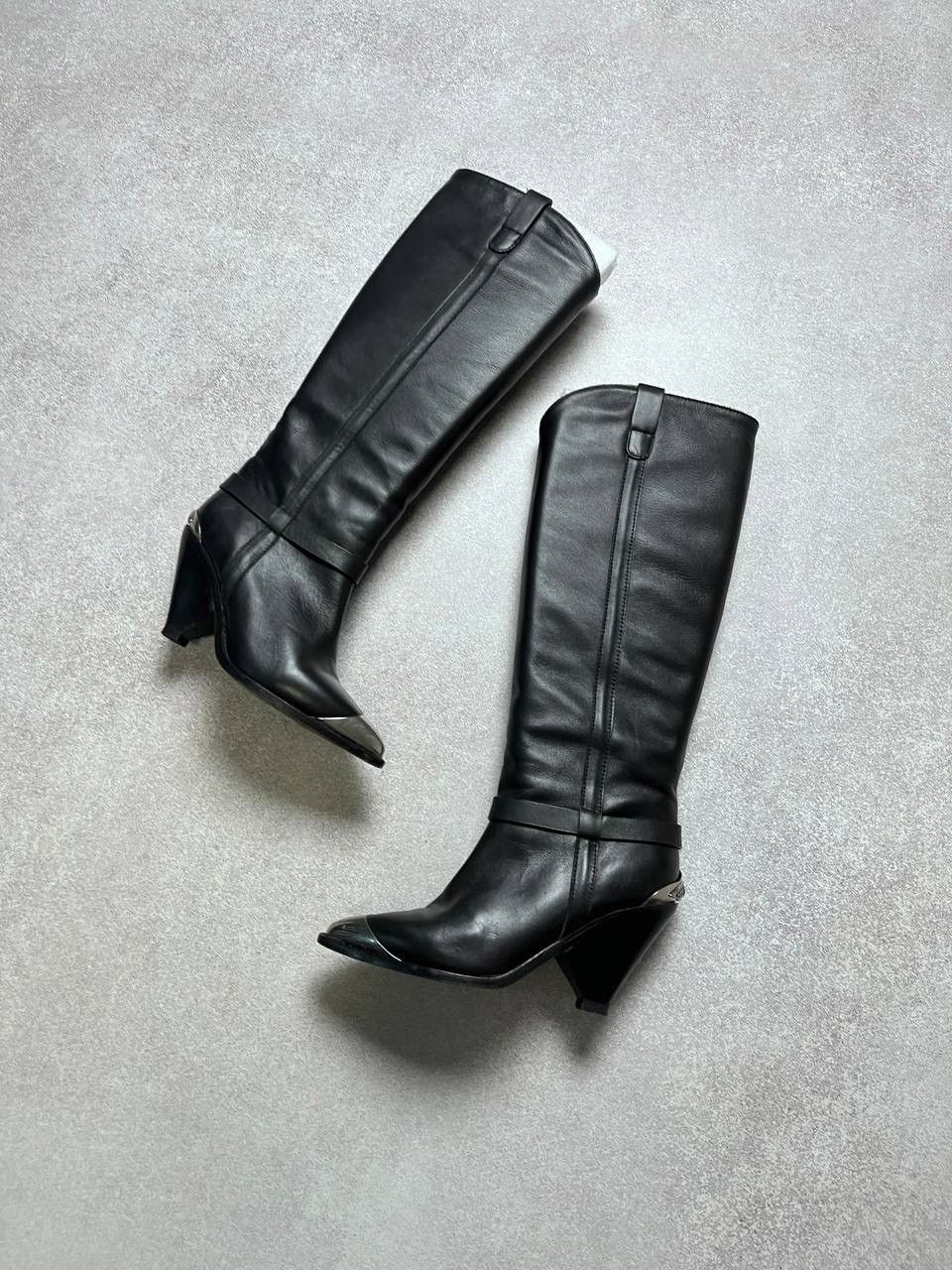 Isabel Marant Vintage Isabel Marant Steel Toe Genuine Leather Boots 36 Size US 6 / IT 36 - 3 Thumbnail