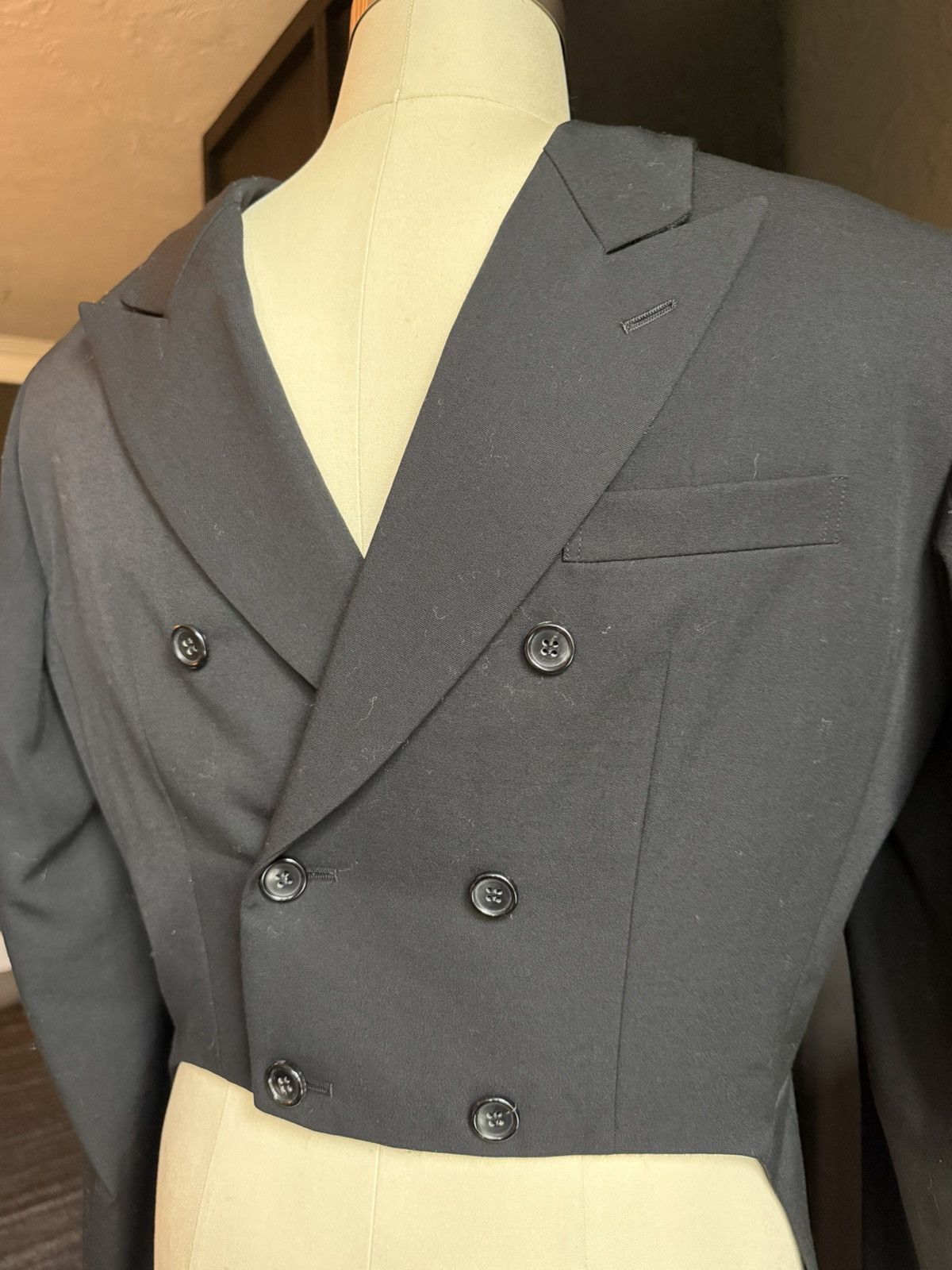 Comme des Garcons Homme Plus Comme des garçons homme plus backwards tailcoat Size 38R - 6 Thumbnail