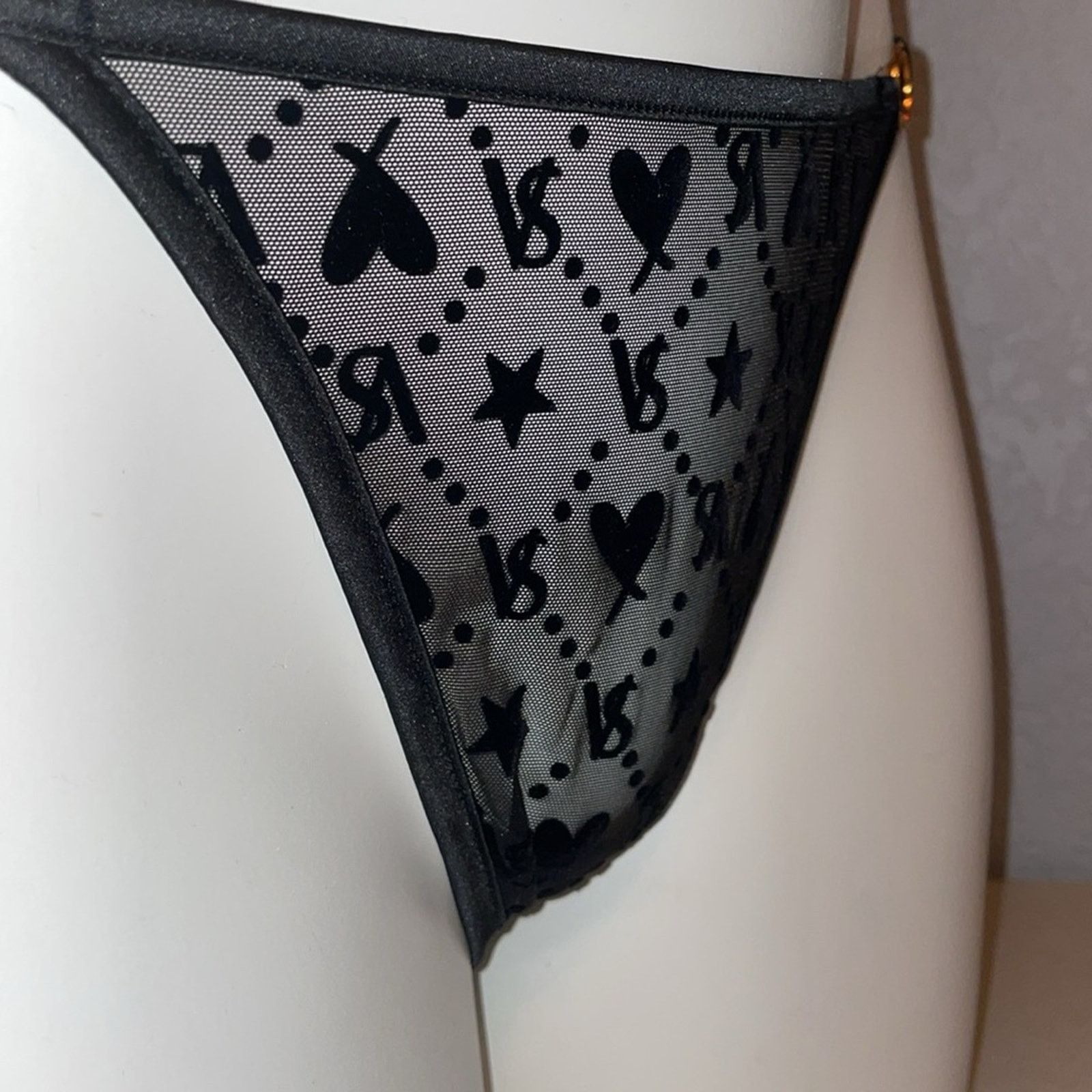 Victoria's Secret Victorias Secret Panties Very Sexy Brazilian Mesh Panty Size ONE SIZE - 12 Thumbnail