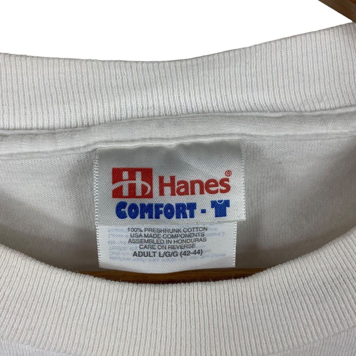 Hanes Vintage 90s MAUI road to hana big logo back hit Surfing tee Size US L / EU 52-54 / 3 - 4 Thumbnail