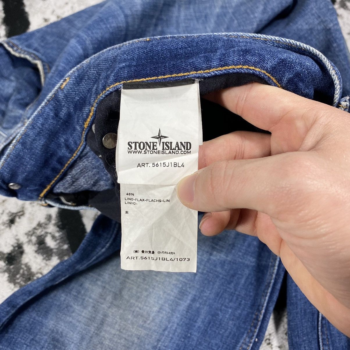 Vintage STONE ISLAND MASSIMO OSTI 🦍 VINTAGE JEANS PANTS BAGGY 00s Size US 34 / EU 50 - 10 Thumbnail