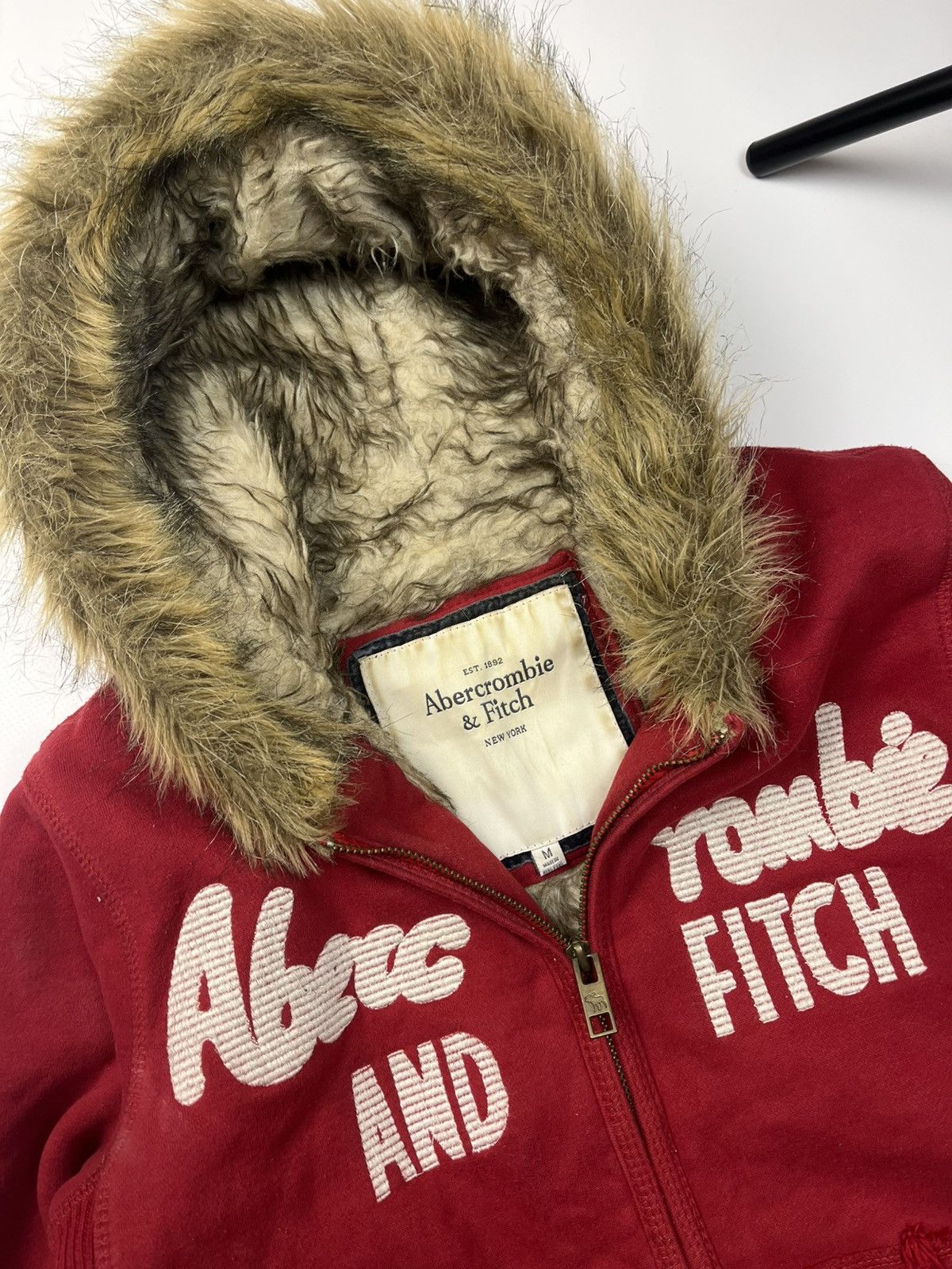 If Six Was Nine Abercrombie faux fur hoodie ifsixwasnine lgb style Size US S / EU 44-46 / 1 - 5 Thumbnail