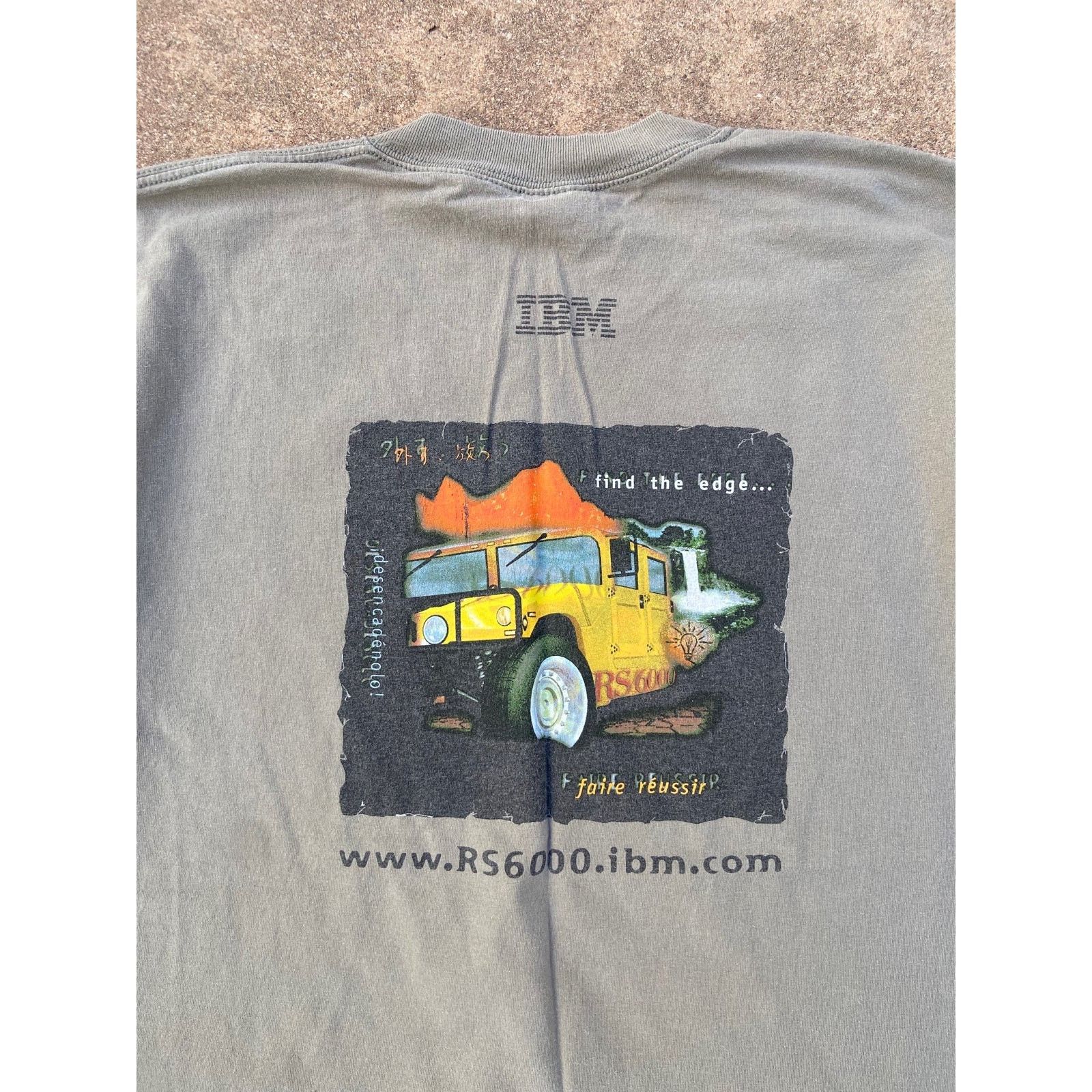 Vintage Vintage Y2K IBM Computers Brown T-Shirt Microsoft Apple XL Size US XL / EU 56 / 4 - 4 Thumbnail