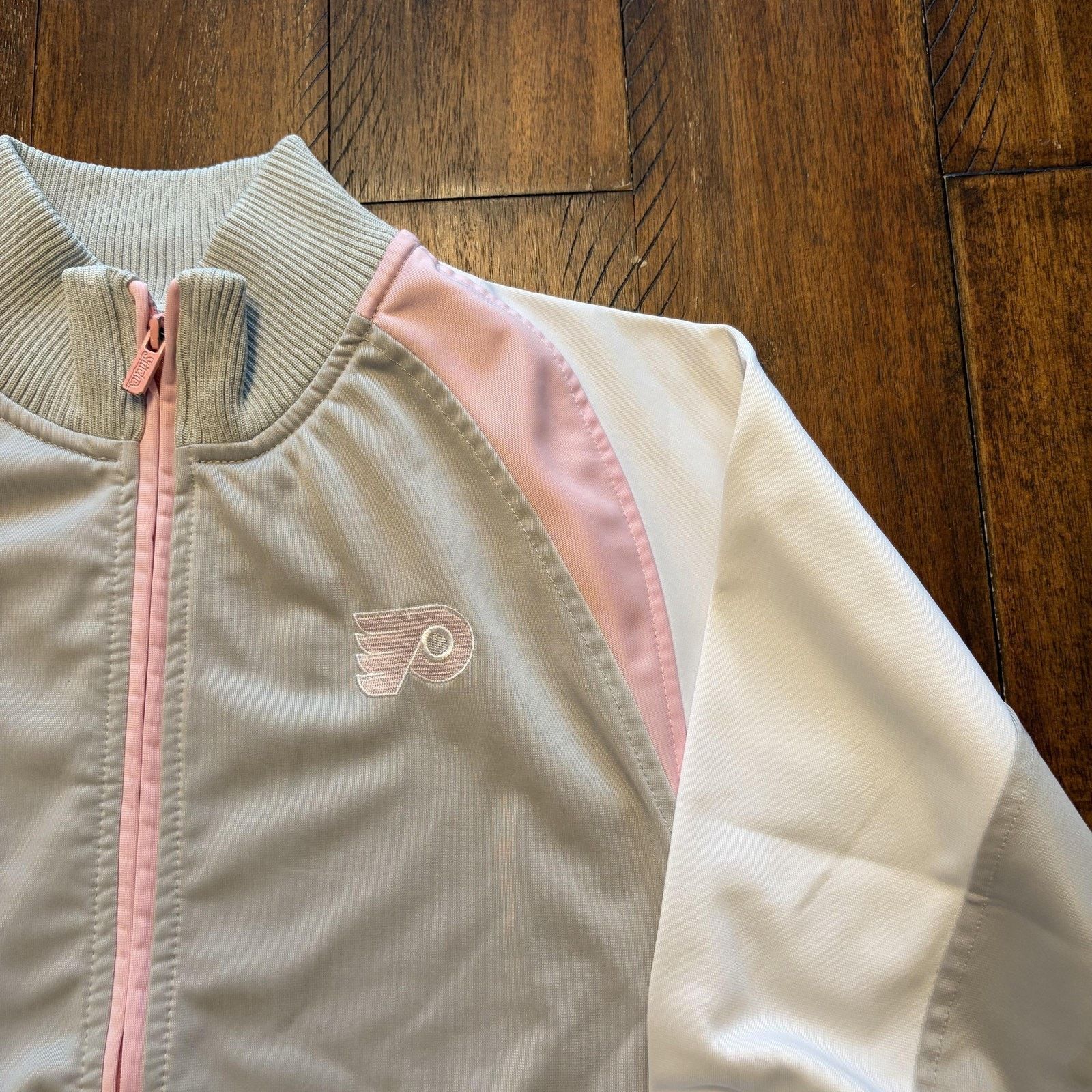 NHL Philadelphia Flyers Jacket Womens XL NHL Hockey Stitches Size XL / US 12-14 / IT 48-50 - 3 Thumbnail