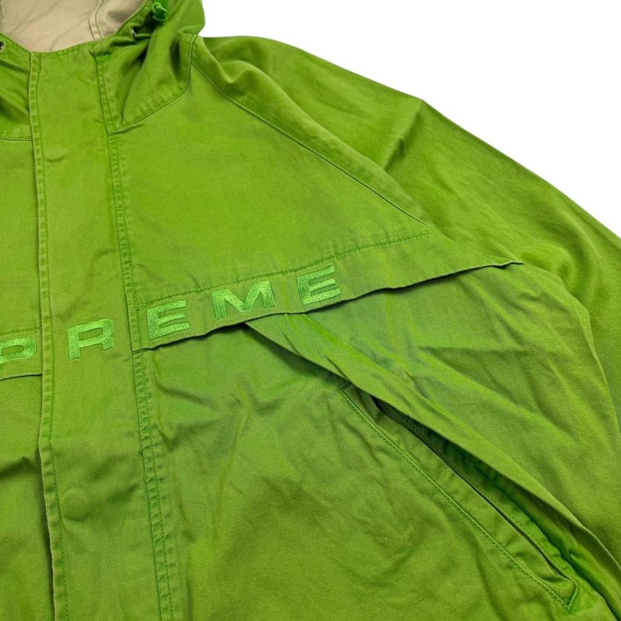 Supreme Supreme FW20 Overdyed Twill Hooded Jacket Green - Medium Size US M / EU 48-50 / 2 - 5 Thumbnail