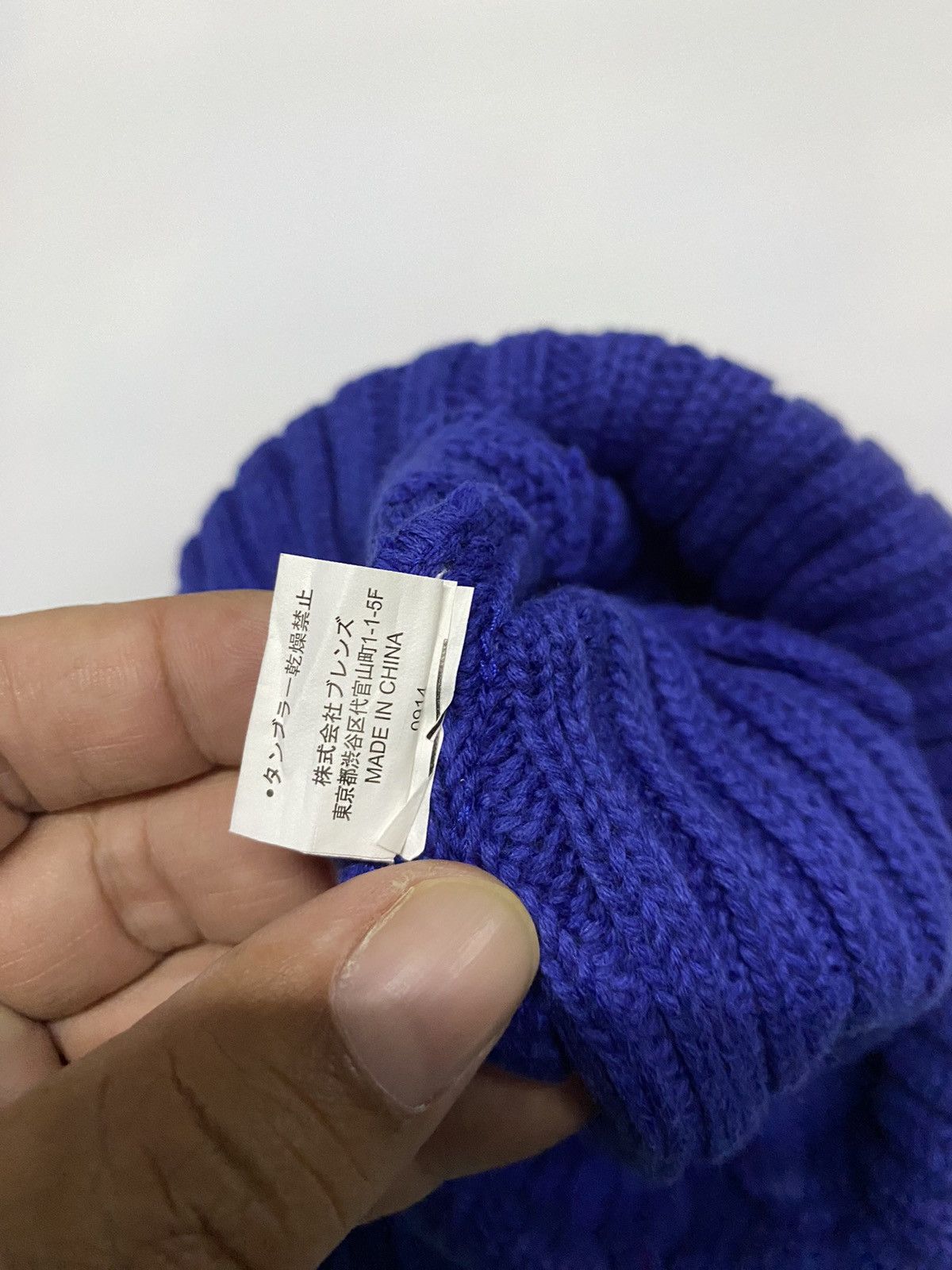 Ben Davis Ben Davis Small Patches Knitted Beanie Hat Size ONE SIZE - 4 Thumbnail