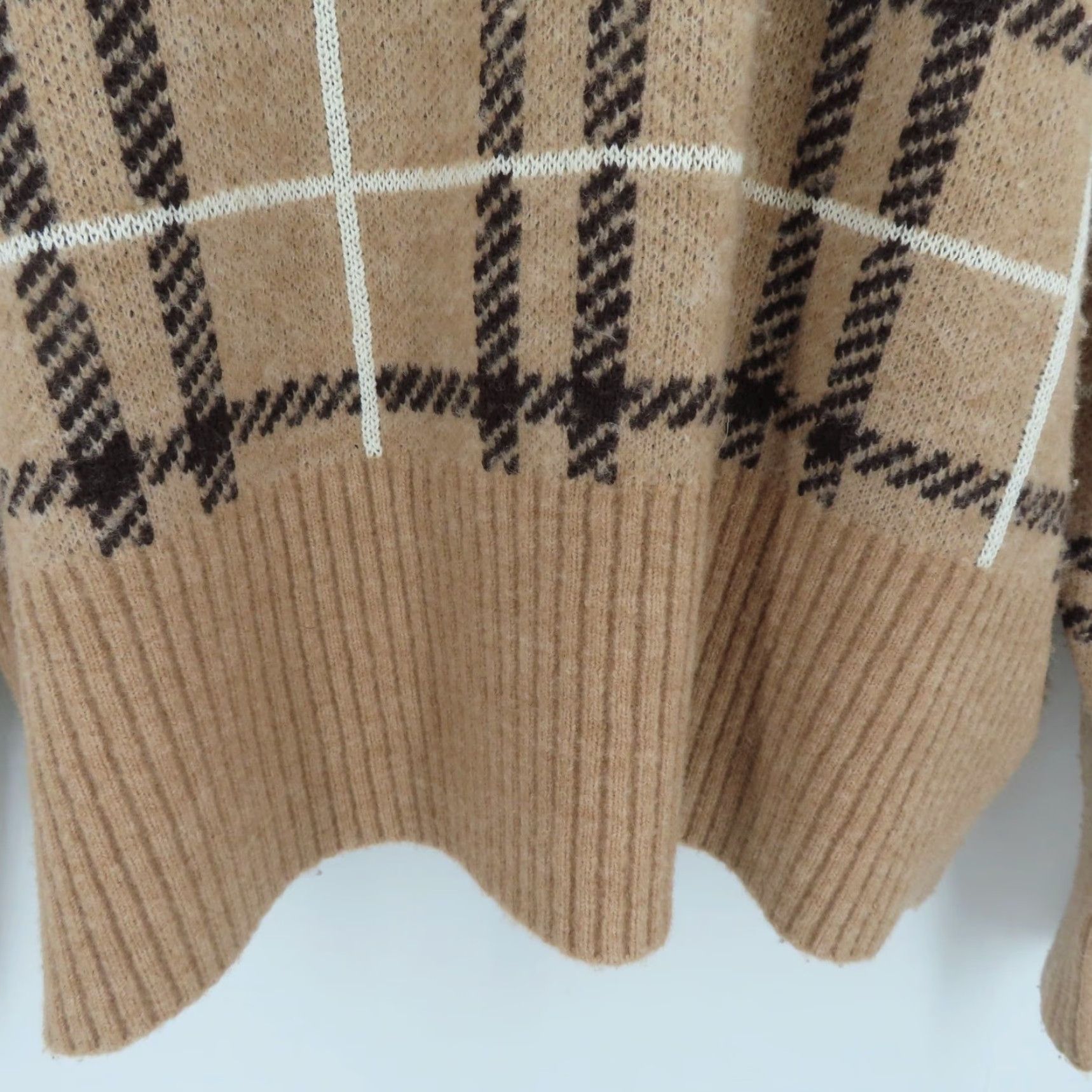 Banana Republic Banana Republic Womens XXL Plaid Knit Sweater Pullover Top Size XXL / US 16-18 / IT 52-54 - 3 Thumbnail