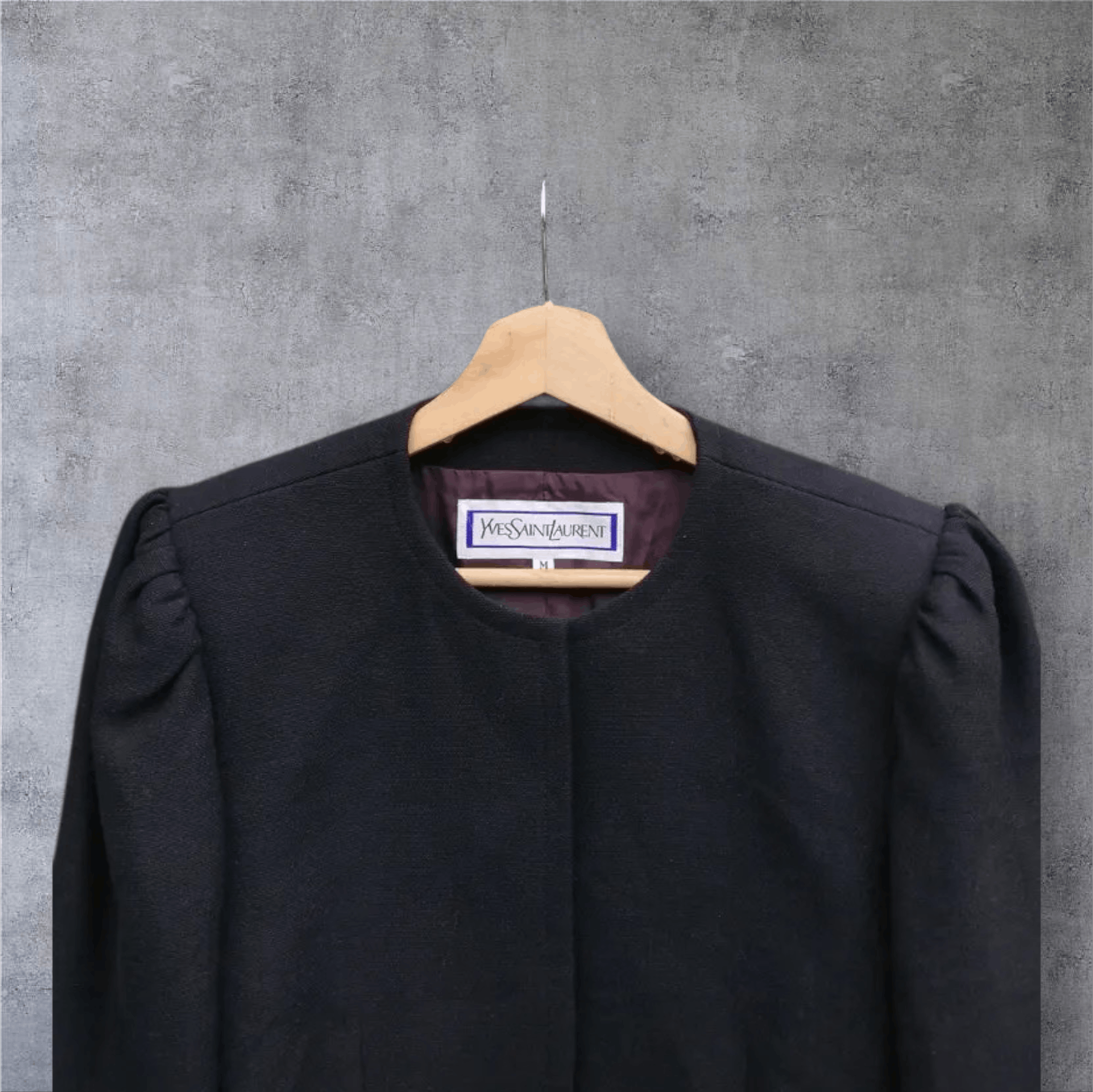 Yves Saint Laurent Vintage Yves Saint Laurent French Fabric Cropped Jacket Size M / US 6-8 / IT 42-44 - 5 Thumbnail