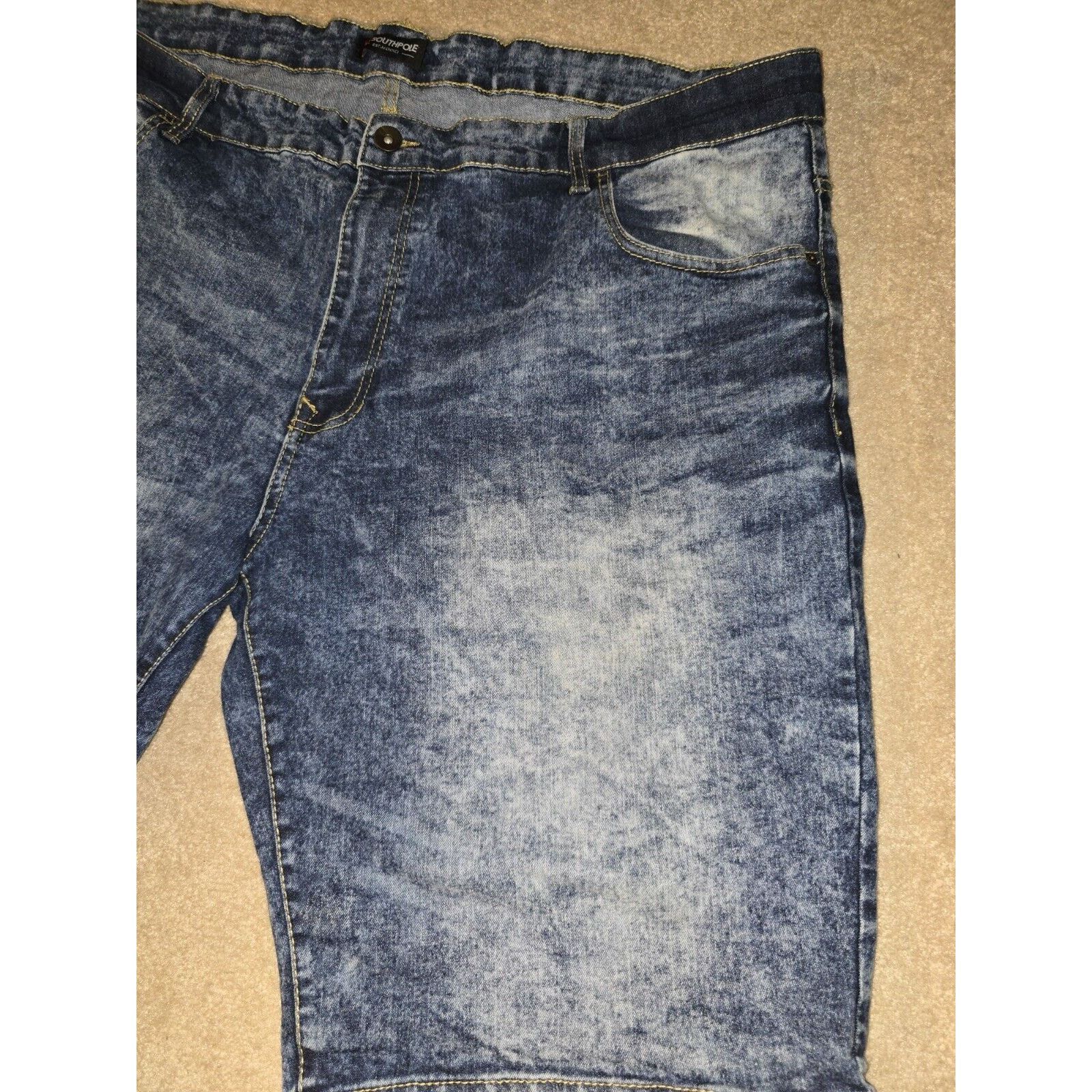 Southpole Southpole Shorts Mens 48 Blue Denim Y2K Baggy Skate Urban Size US 44 / EU 60 - 3 Thumbnail