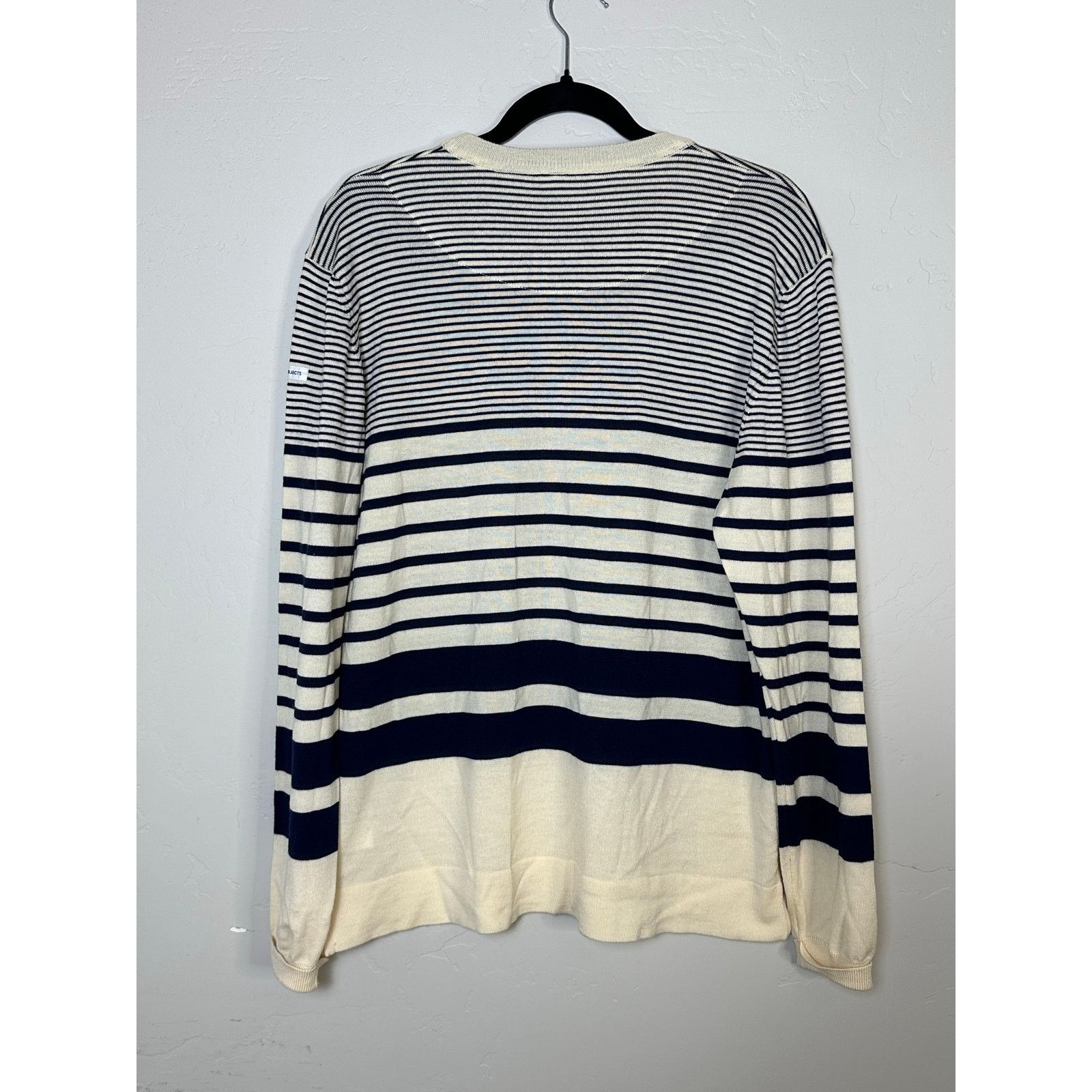 Norse Projects Norse Projects Striped Merino Italian Wool Sweater Large Size L / US 10 / IT 46 - 2 Thumbnail