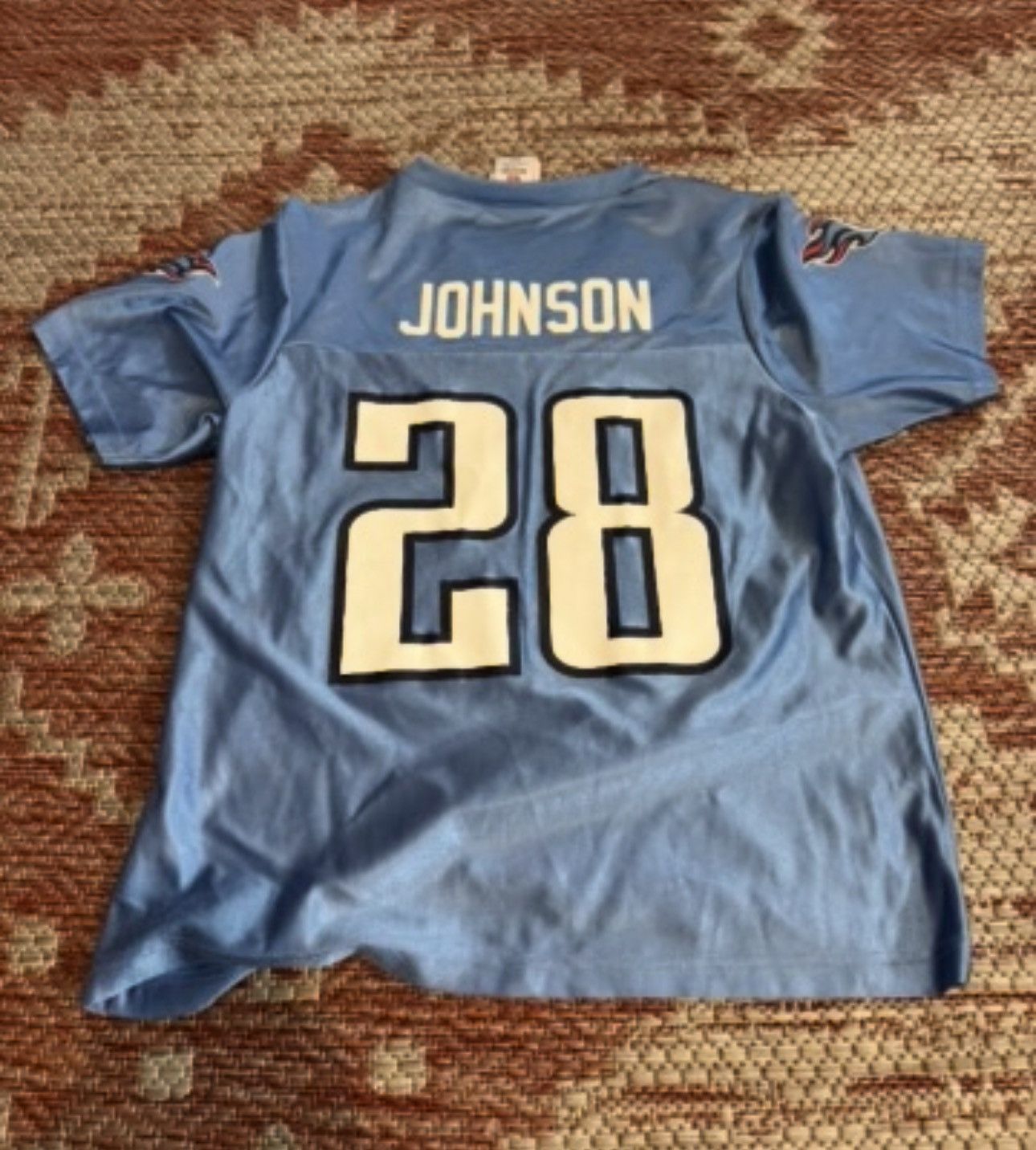 NFL Chris Johnson Titians Jersey Sz M Youth Tennessee Size US XXS / EU 40 - 3 Thumbnail