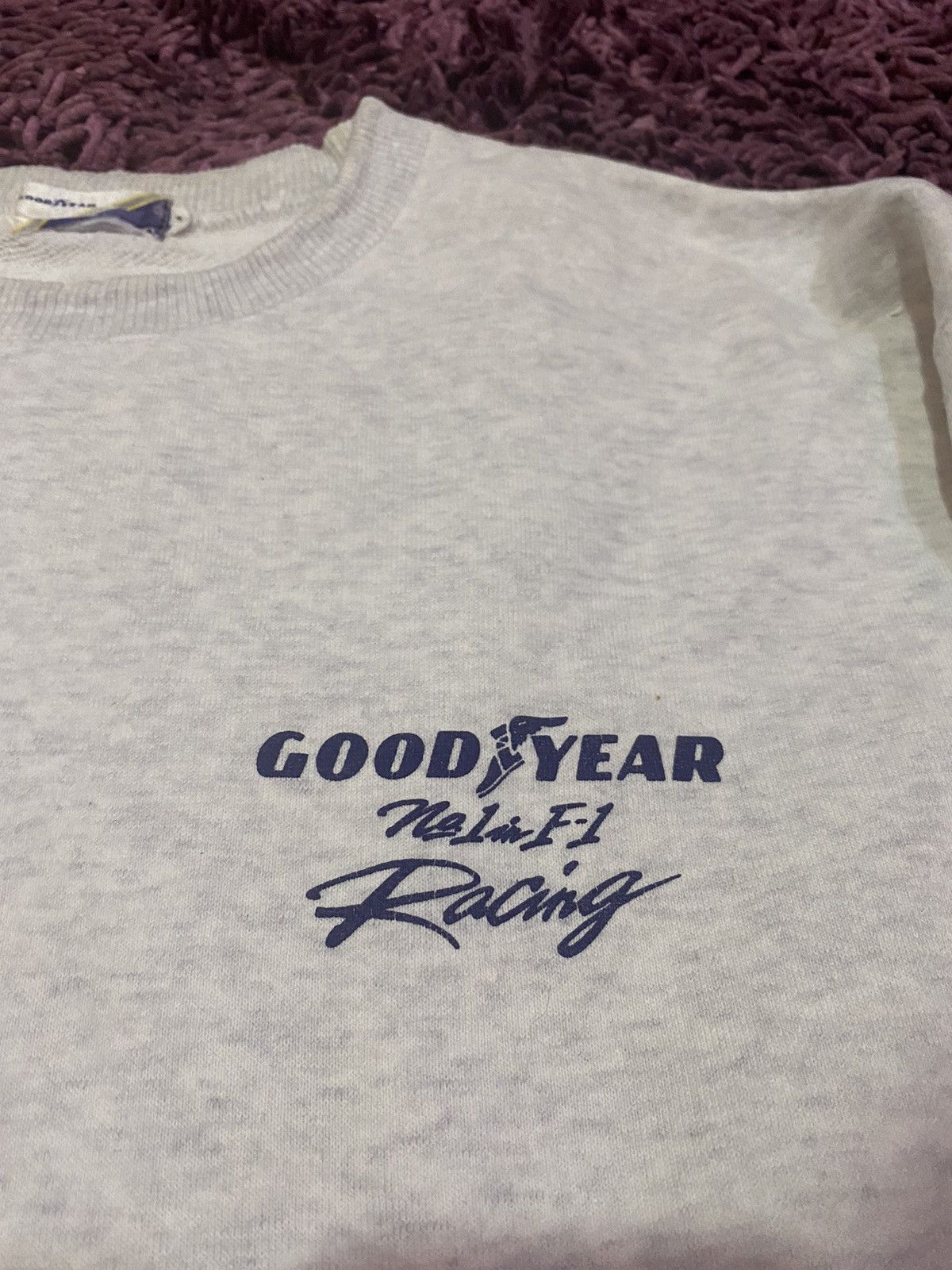 Vintage Vintage Goodyear F-1 Racing Crewneck Sweatshirt Size US L / EU 52-54 / 3 - 4 Thumbnail