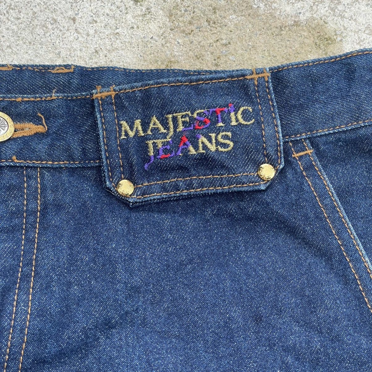 Majestic × Vintage “MAJESTIC” CRAZY VINTAGE MAJESTIC JEANS Size US 31 - 3 Thumbnail