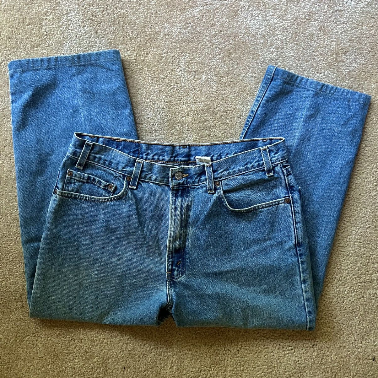 Levi's × Levi's Vintage Clothing Vintage 1999 era Levi's 550 blue denim jeans Size US 36 / EU 52 - 3 Thumbnail