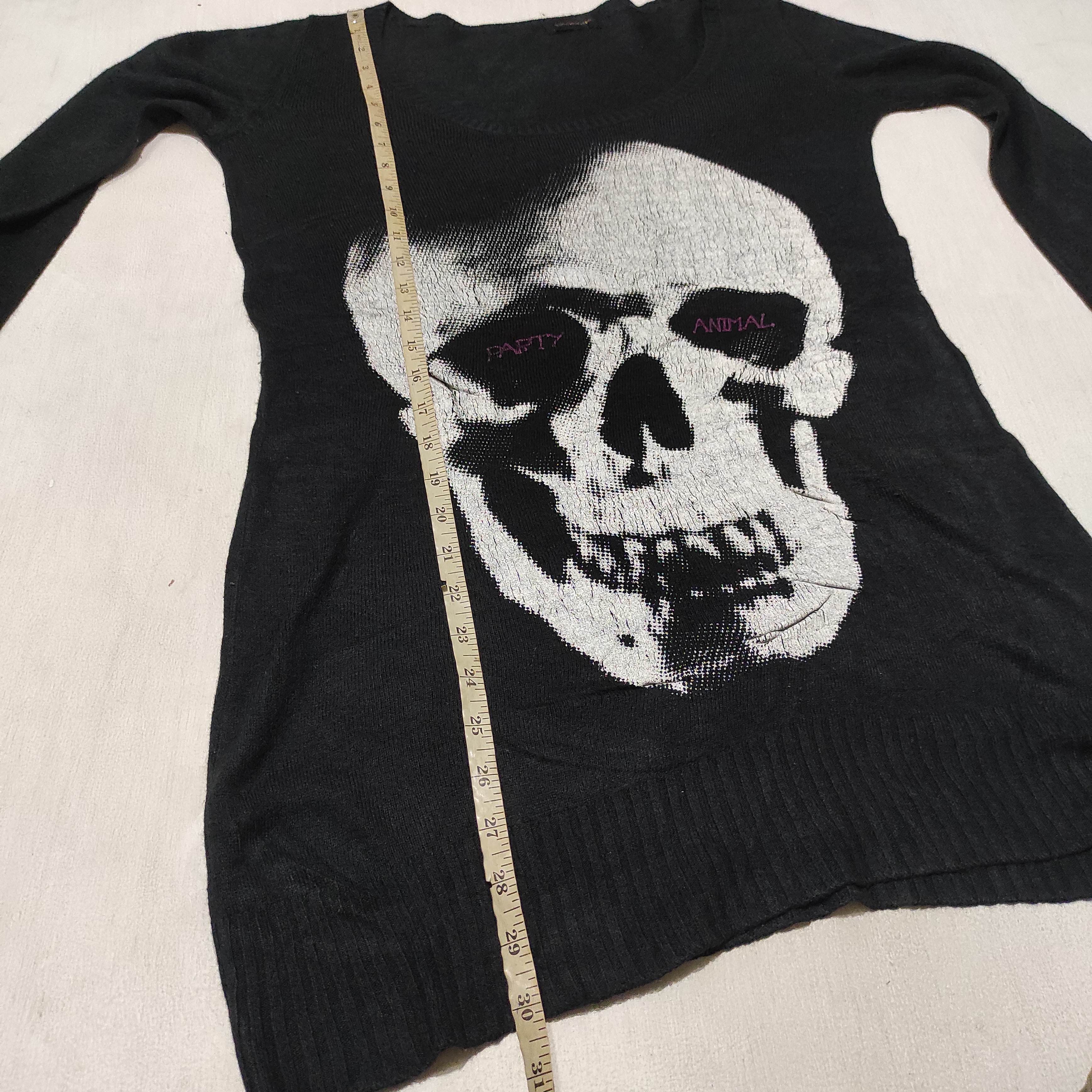 If Six Was Nine World Wide Love - Skeleton Sweater Size M / US 6-8 / IT 42-44 - 13 Thumbnail