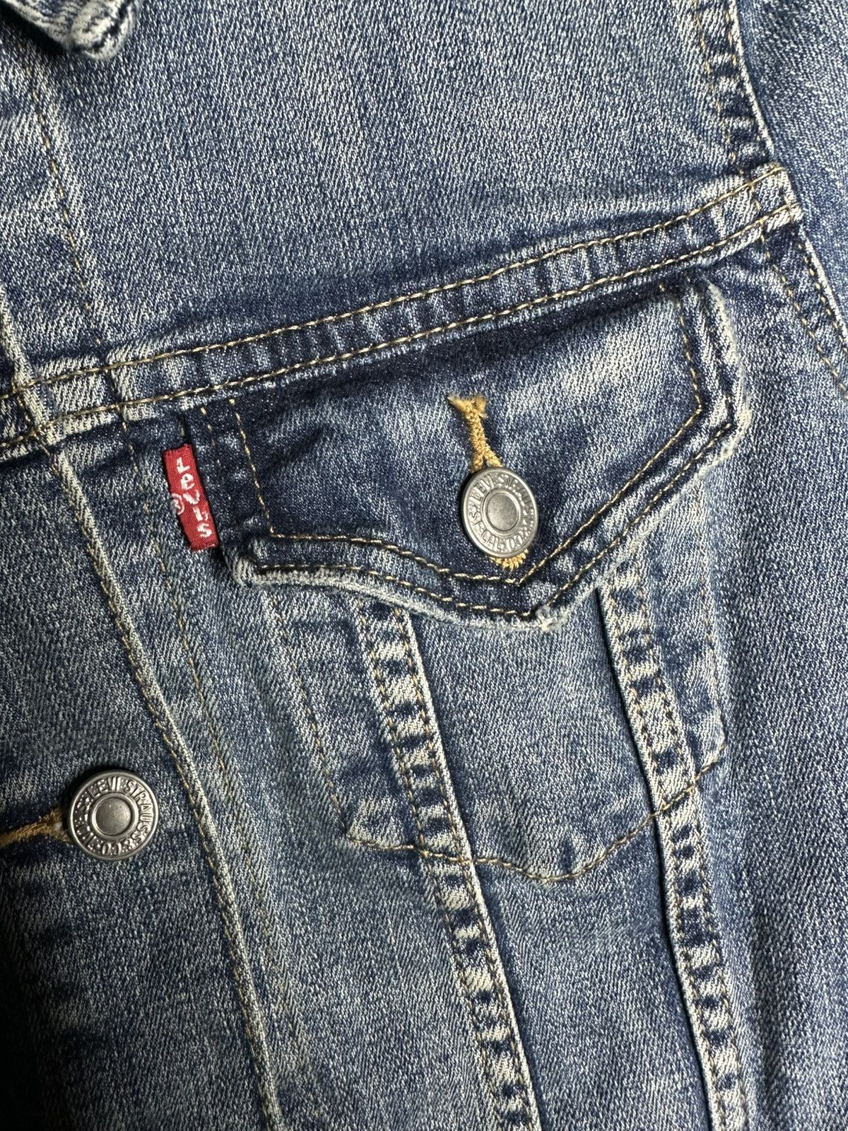 Levi's Levi’s Levi Strauss & Co Denim Jeans Trucker Jacket Size S Size S / US 4 / IT 40 - 9 Thumbnail