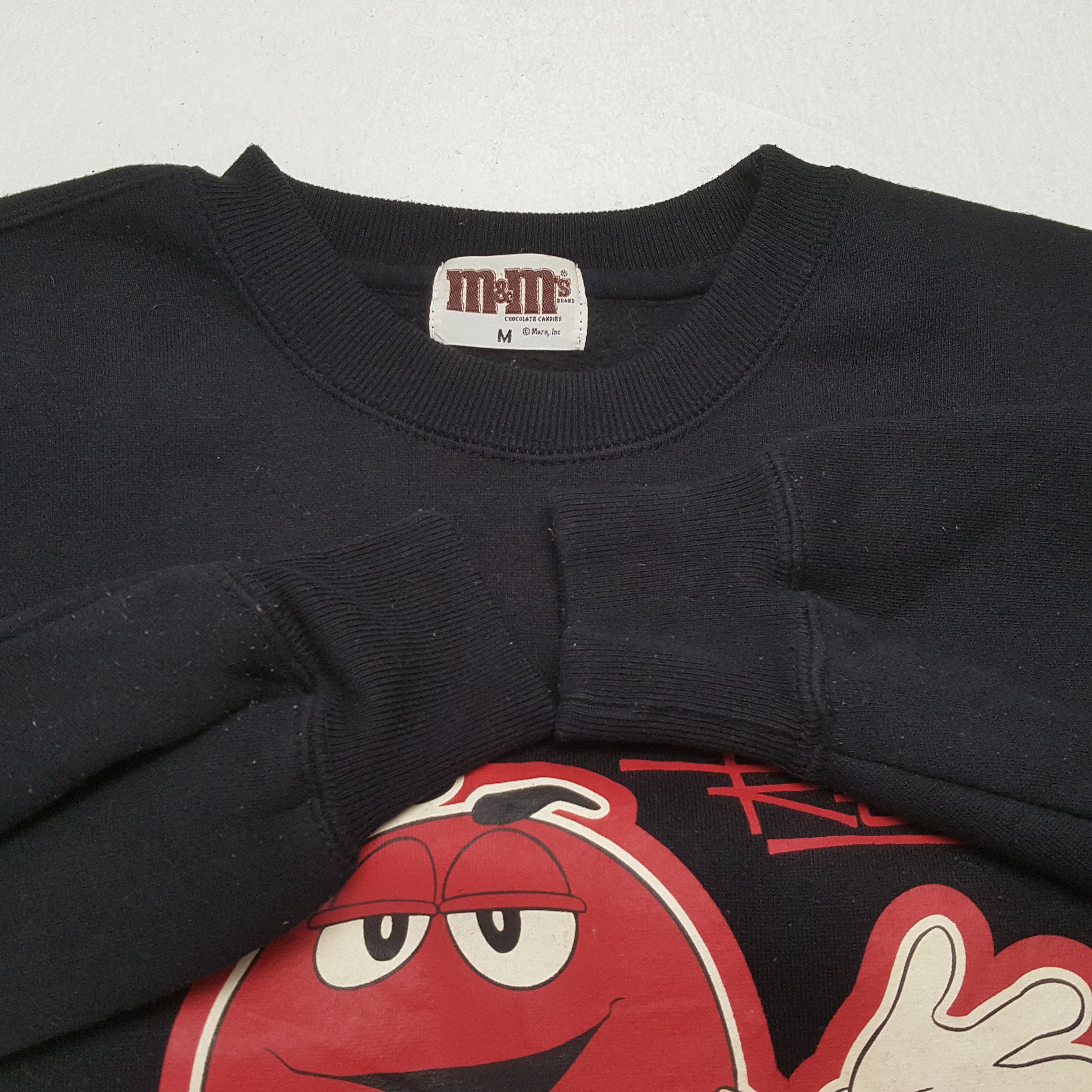 Chocolate × Vintage M&M Chocolate Brand Promo Style Sweatshirt Size US M / EU 48-50 / 2 - 9 Thumbnail