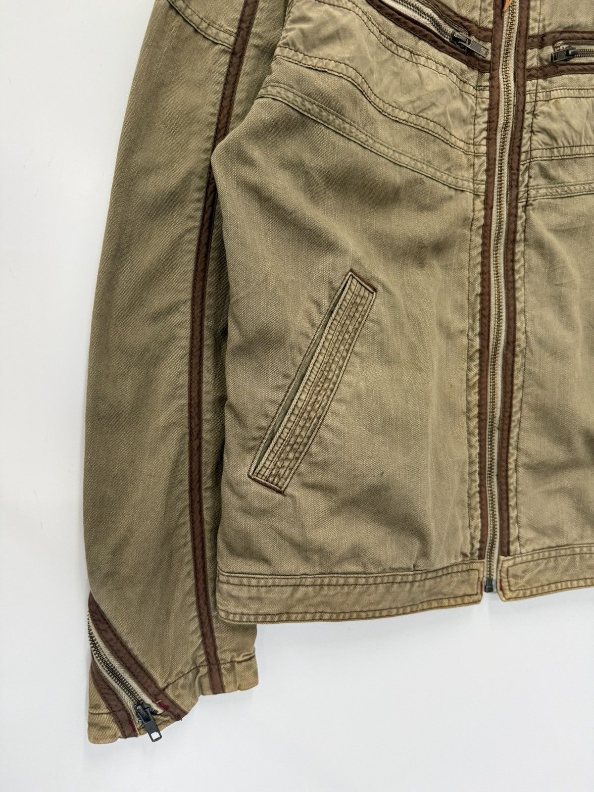 Japanese Brand 🔥 BALL Casual Moto Jacket (Café Racer Style), Menswear - L Size US M / EU 48-50 / 2 - 4 Thumbnail