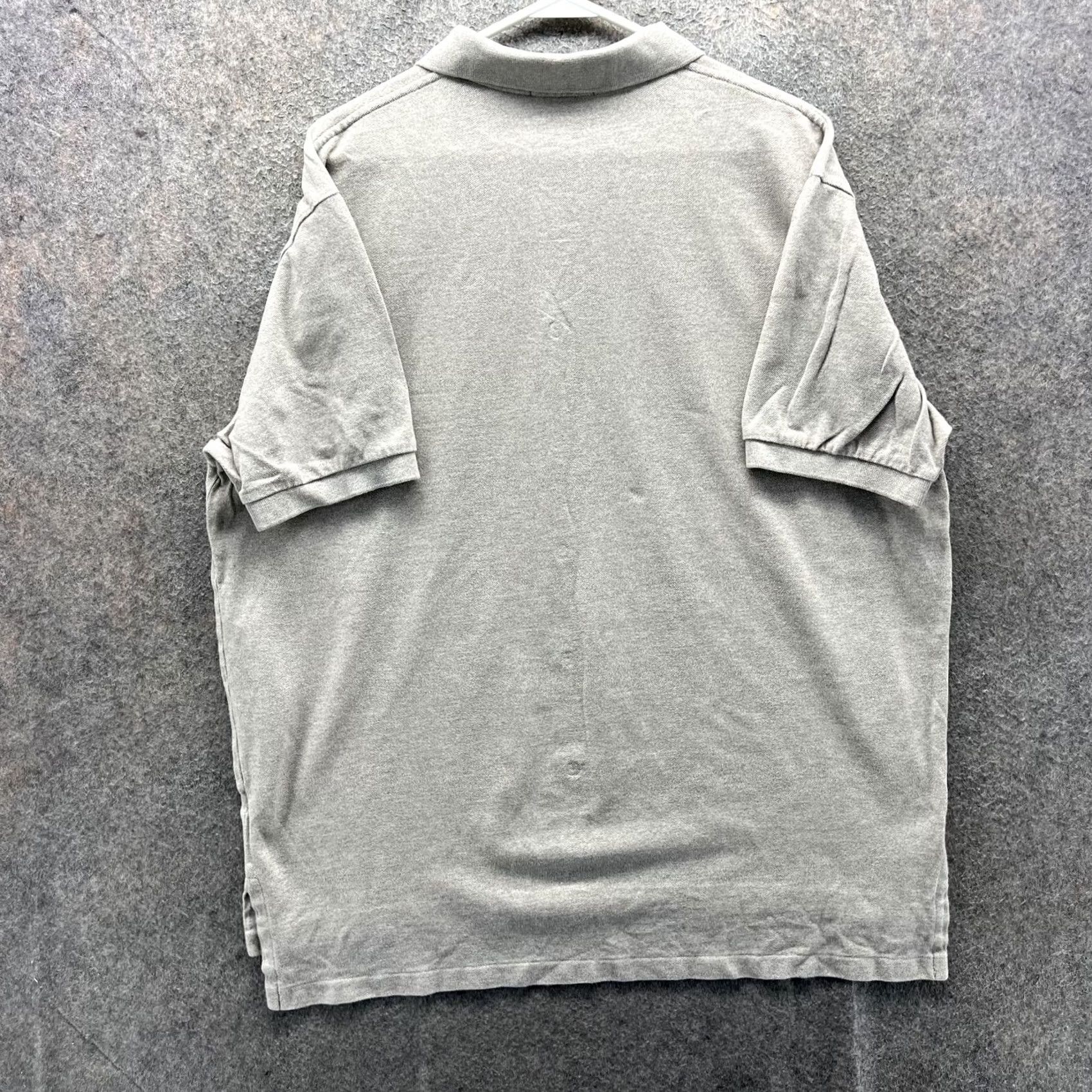 Polo Ralph Lauren Polo Ralph Lauren Polo Shirt Mens XL Gray Solid Pony Logo Short Sleeve Casual Size US XL / EU 56 / 4 - 6 Thumbnail