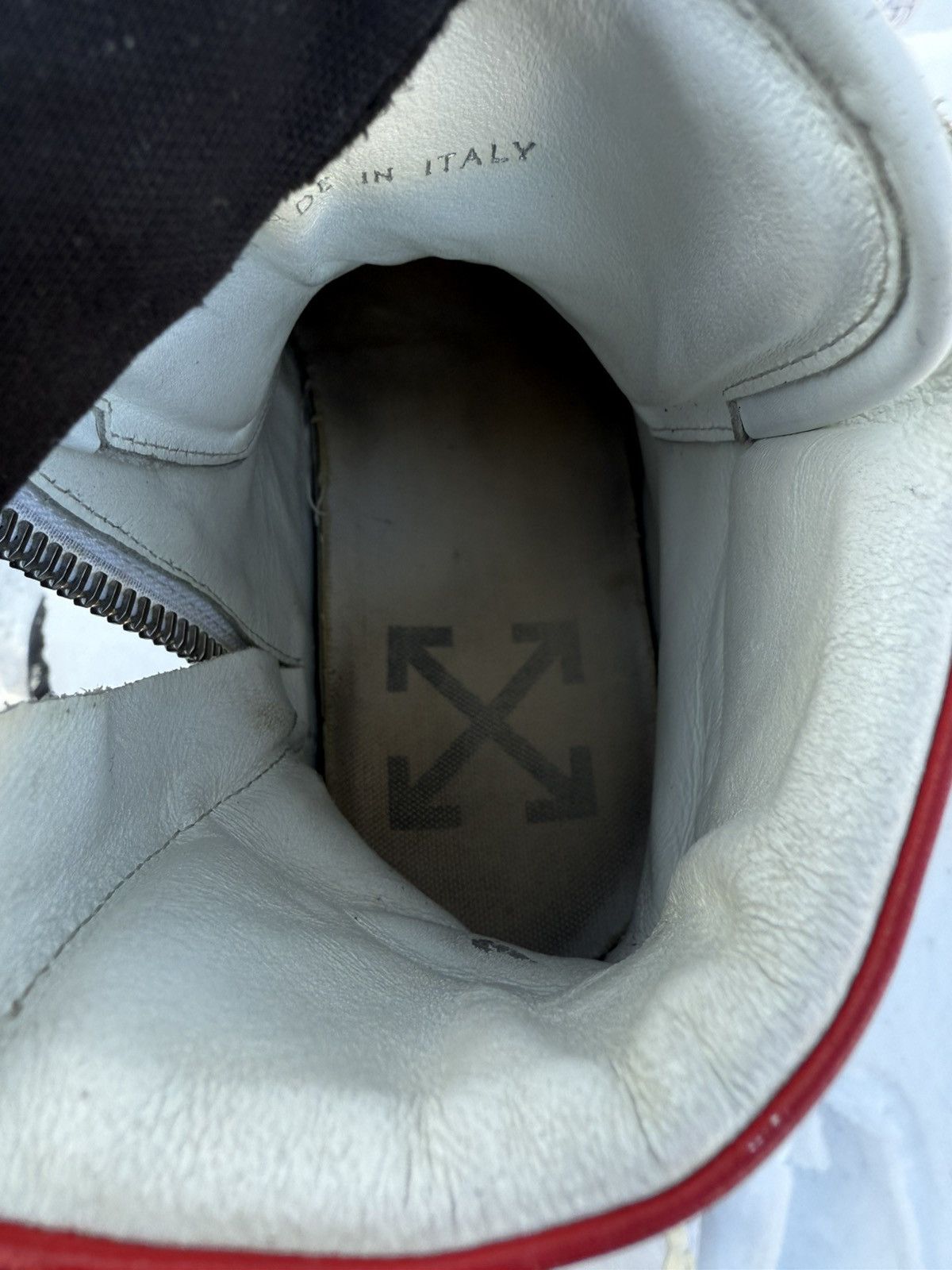 Off-White Off-white hight sneakers Virgil Abloh hight top Size 39 Size US 9 / IT 39 - 12 Thumbnail