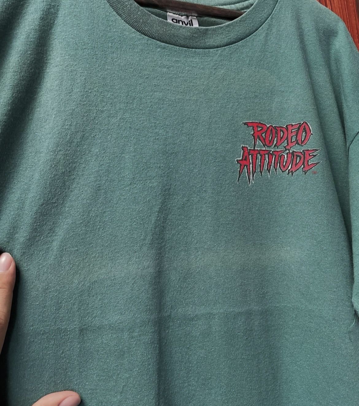 Other 1996 Rodeo America “Cowboy Motto” Tee XL – Vintage Western Size US XL / EU 56 / 4 - 10 Thumbnail