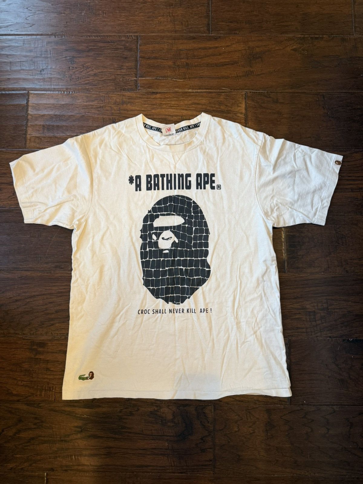 Bape × Lacoste Super race bape vintage tee Size US XL / EU 56 / 4 - 1 Thumbnail
