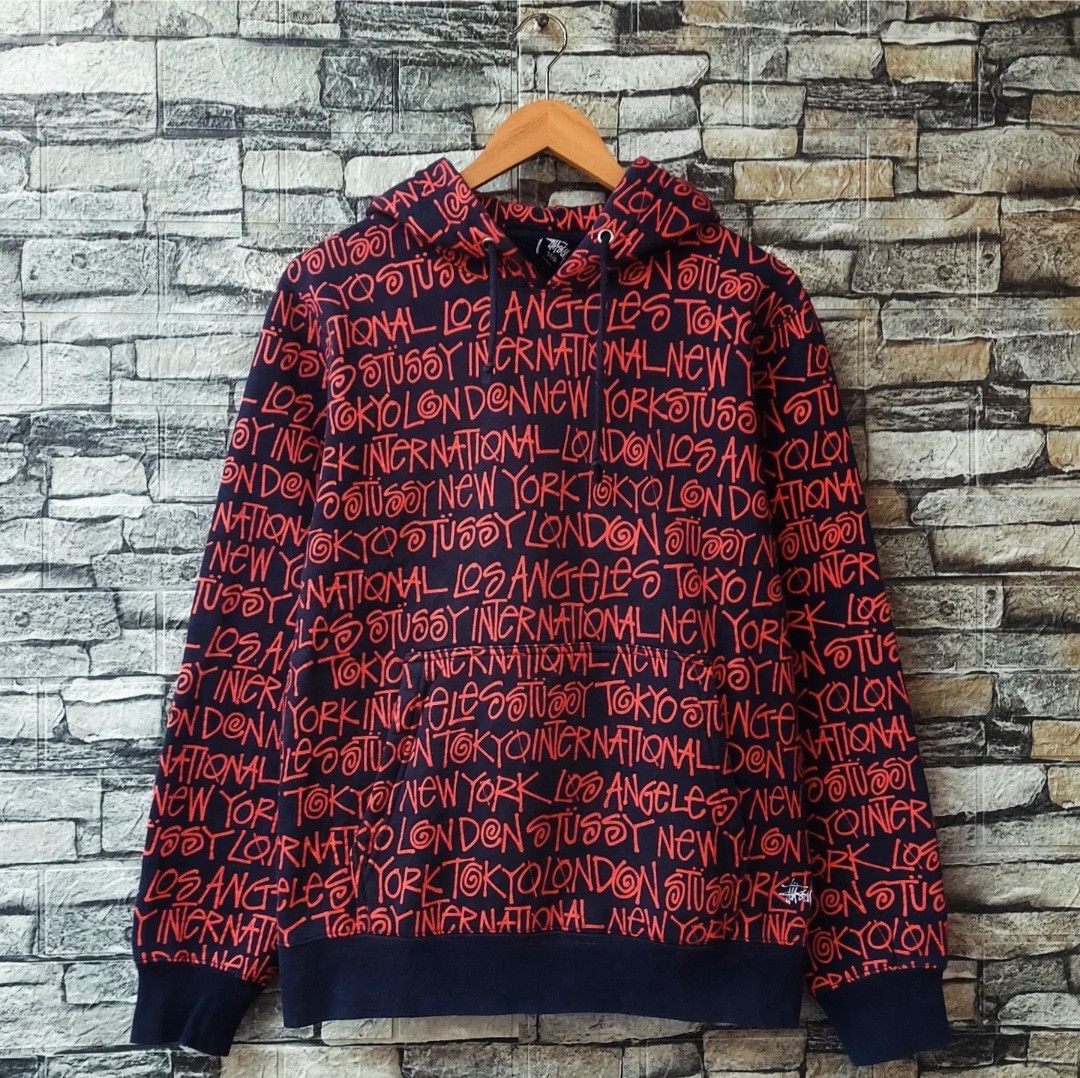 Stussy FULL ZIP BRUSHED MERINO SWEATER | Grailed