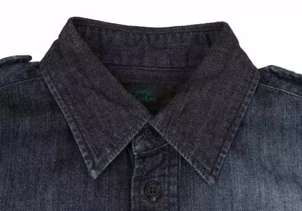 Yohji Yamamoto Yohji Yamamoto Epaulet denim shirt Size US L / EU 52-54 / 3 - 2 Thumbnail