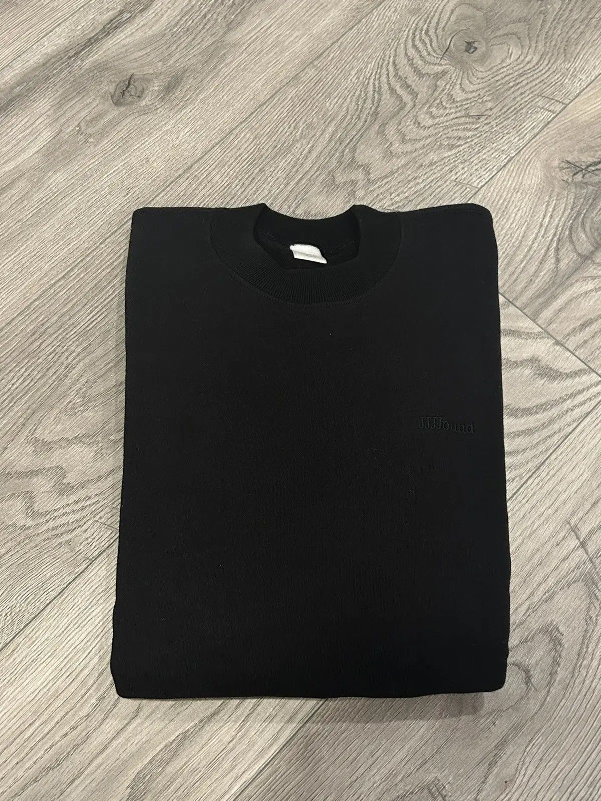 JJJJound JJJJound Black Crewneck Sweatshirt Size US S / EU 44-46 / 1 - 1 Thumbnail