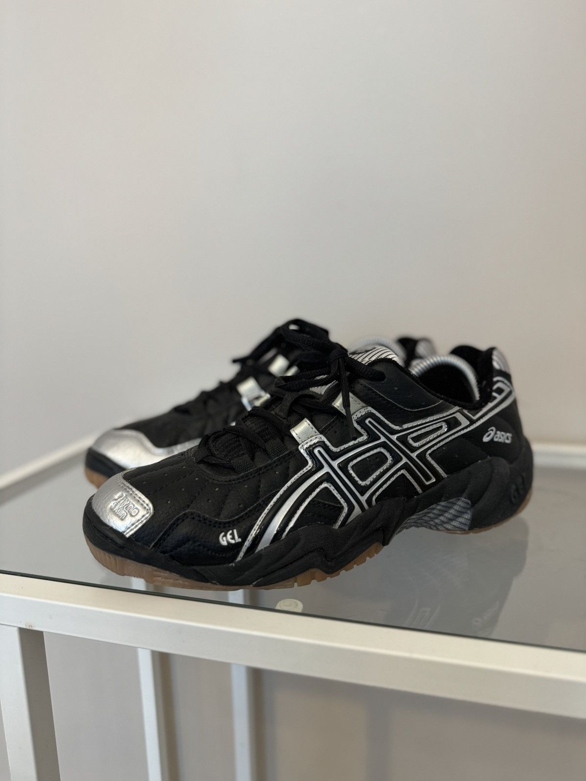 Asics × Vintage Asics black gel sneakers vintage gorpcore 90s 00s Size US 8.5 / EU 41-42 - 3 Thumbnail