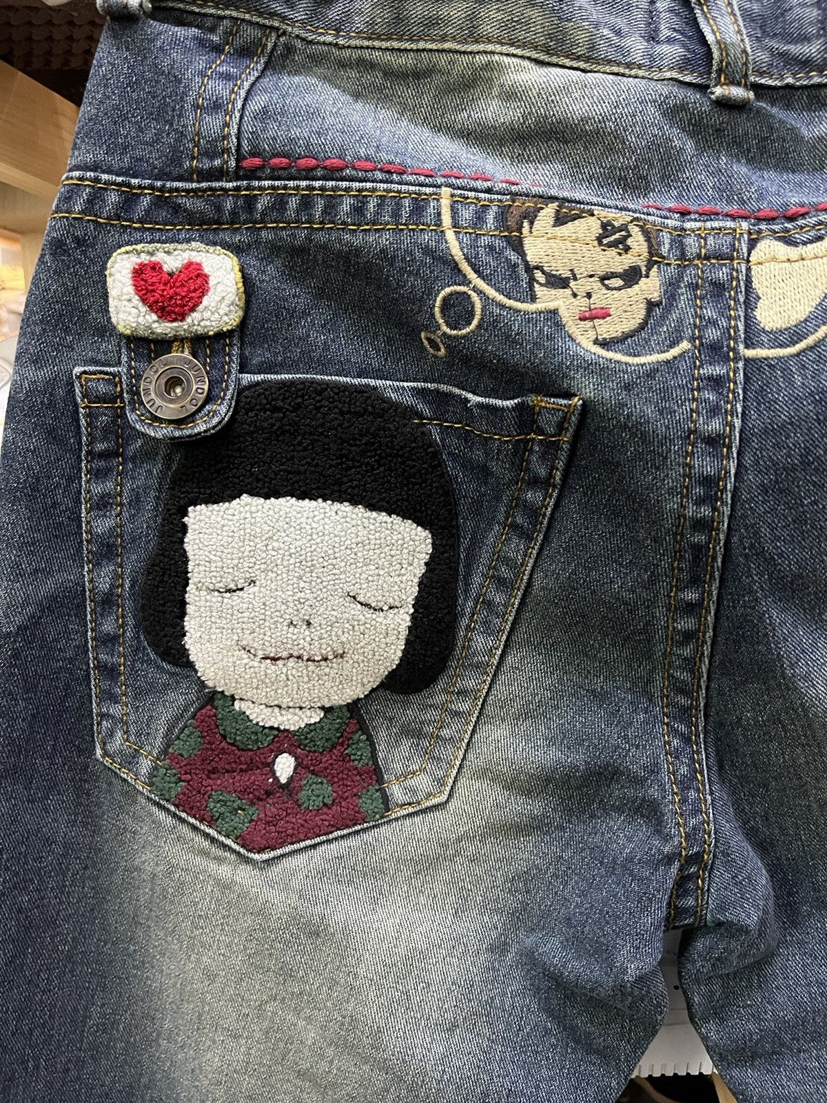 Japanese Brand × Vintage Vintage Jundol jeans Lolita inspire Size US 30 / EU 46 - 3 Thumbnail