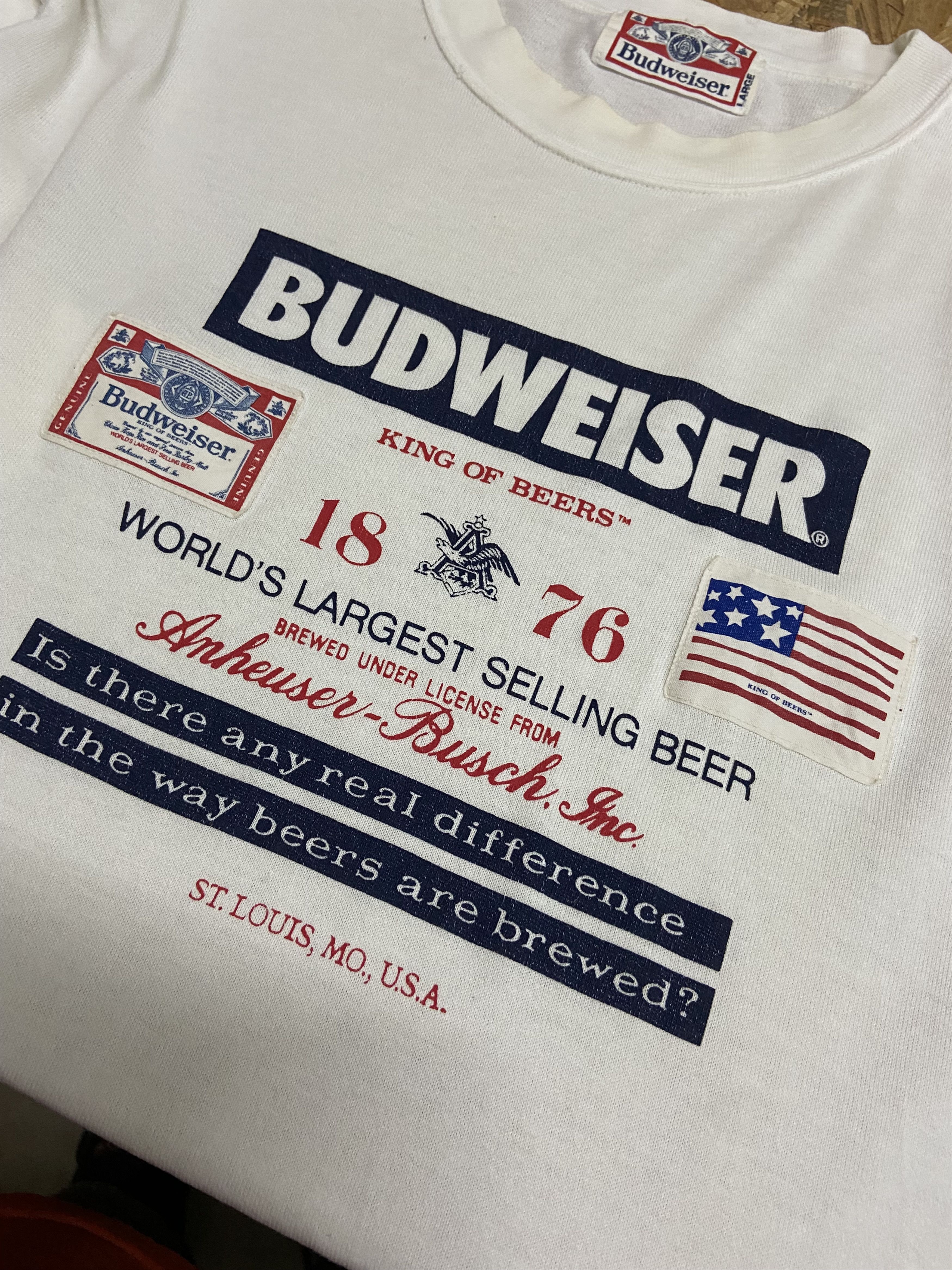 Budweiser × Vintage BUDWEISER VINTAGE Size US L / EU 52-54 / 3 - 5 Thumbnail