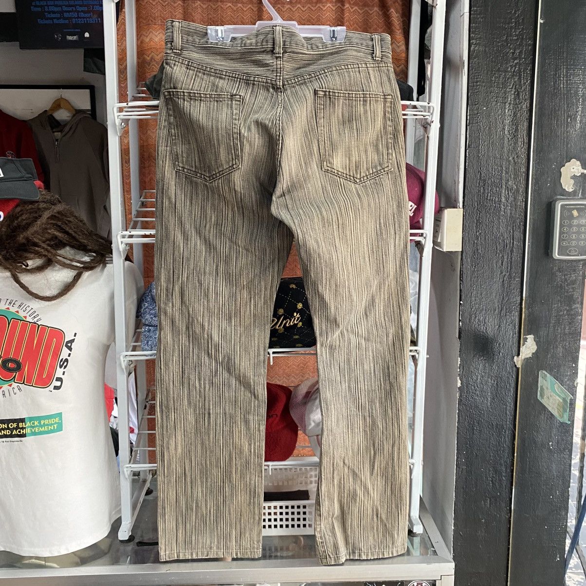 semanticdesign Semanticdesign Japanese Brand Hickory Stripe Denim Jeans Size US 30 / EU 46 - 2 Thumbnail