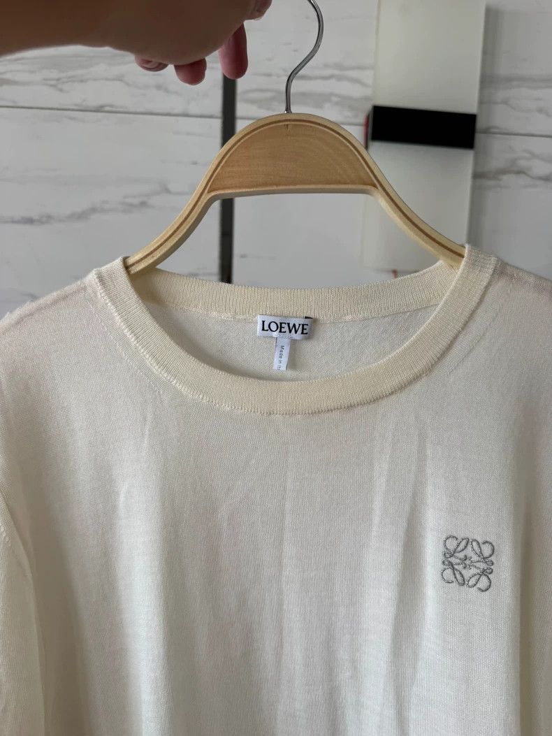 Loewe LOEWE Kashmir cashmere sweater, men's and women's tights Size US L / EU 52-54 / 3 - 6 Thumbnail